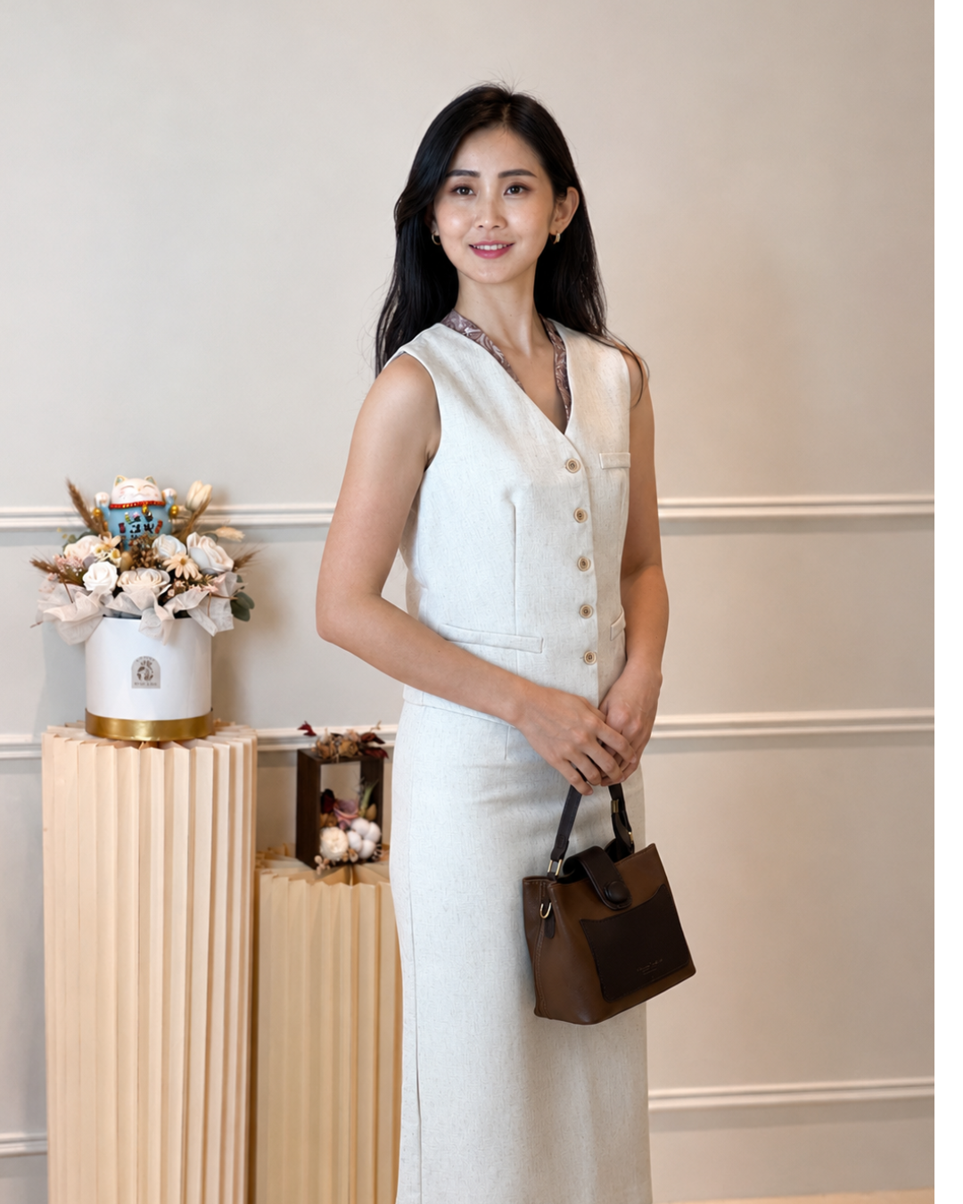 5115  Patricia Chloe Luxe Vest Set Wear 