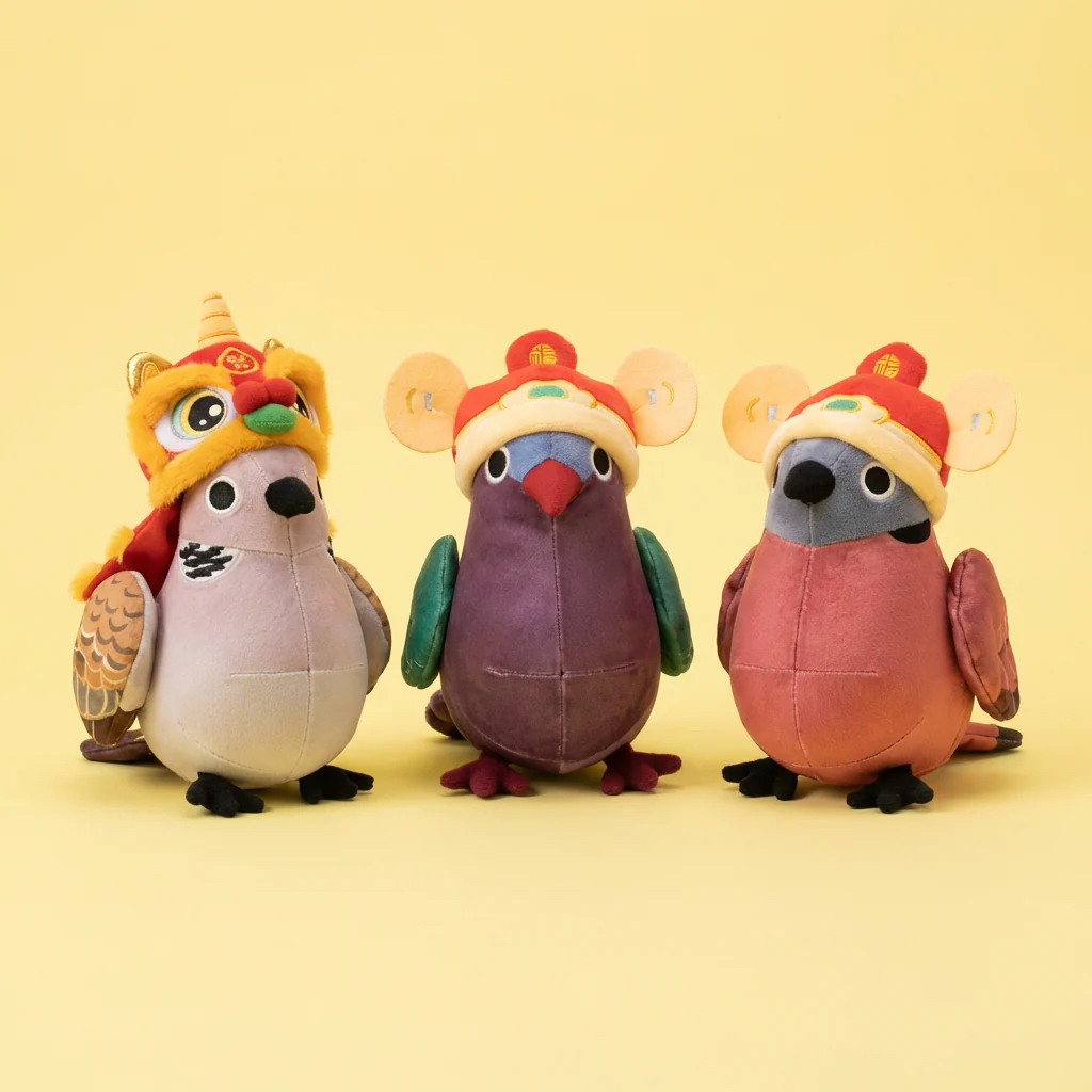 現貨 新年做乜鳩 發聲公仔