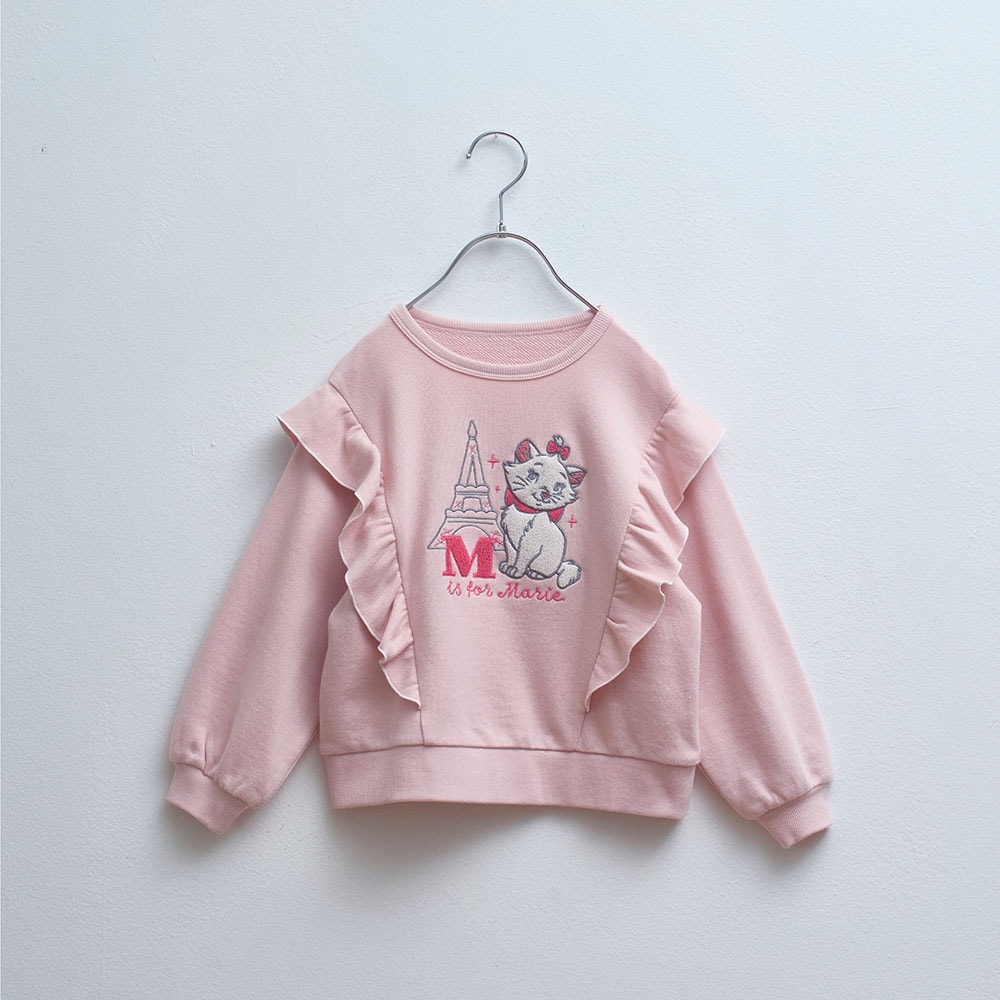 🆕【⭐訂購⭐】🇯🇵日本直送 🌀 #Disney #Mario 荷葉邊 相良刺繡衛衣 [2款選] 🌀 [PLIA-0213] [261029]