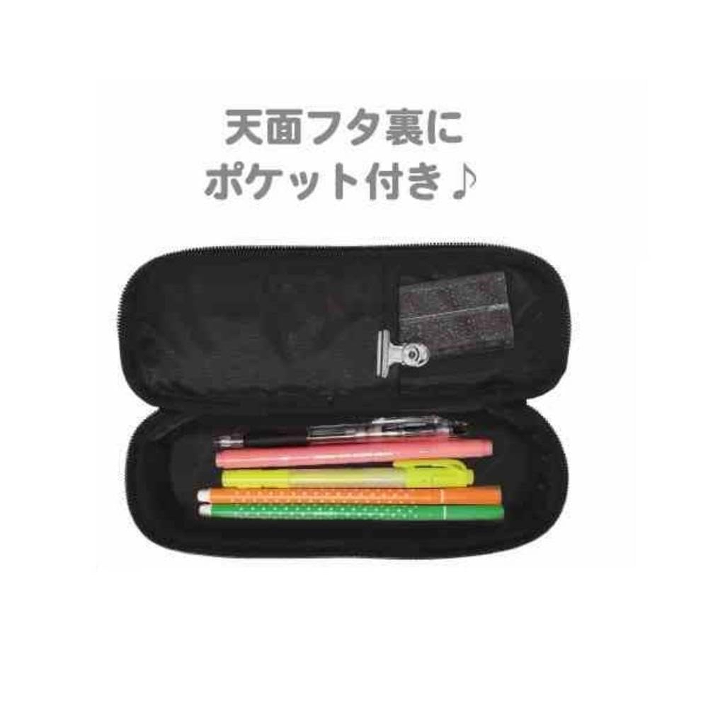 日本預訂📍日本Sanrio黑色風格系列 - 菱格圖案筆袋 2026年5月中下旬出貨