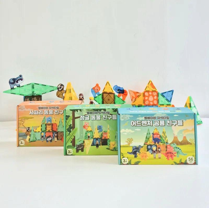 韓國Bellebaby 動物磁力片