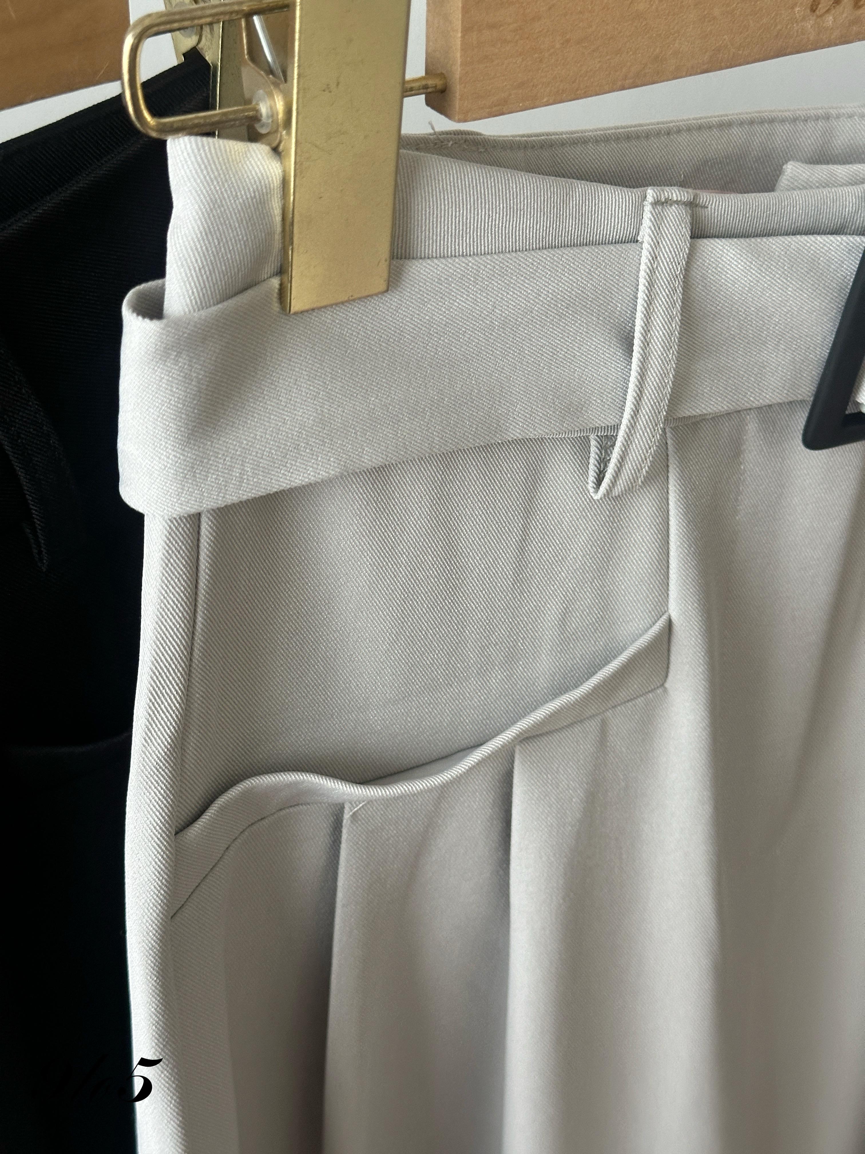S1925 Wide Leg Long Pants - 3 Colors 