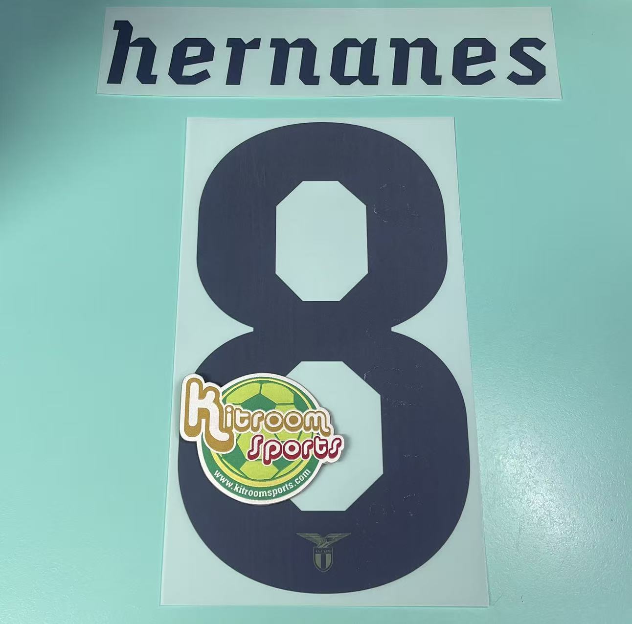 2011-12 Lazio Away Nameset #8 HERNANES