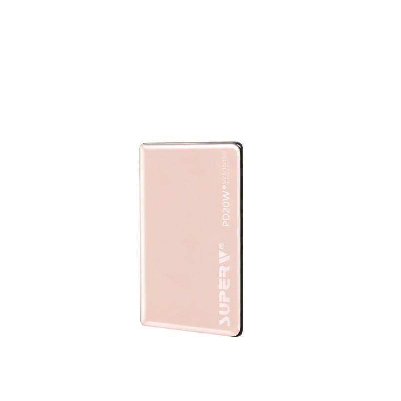 SUPERV #PB05 Power Bank 5000mAh 20W 0.7cm Ultra-Slim Magnetic Charging [5色選擇]