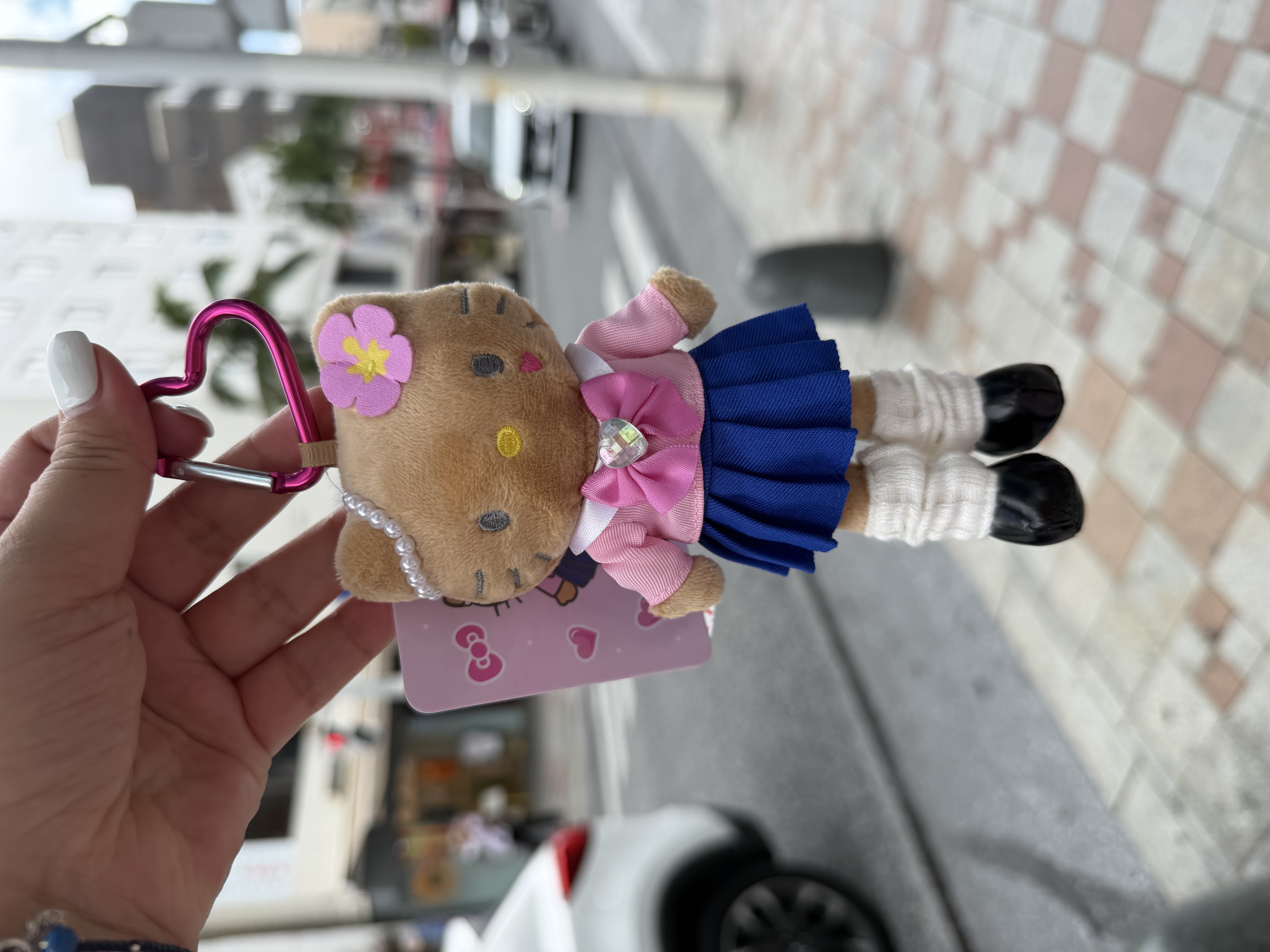 沖繩限定黑皮Hello Kitty