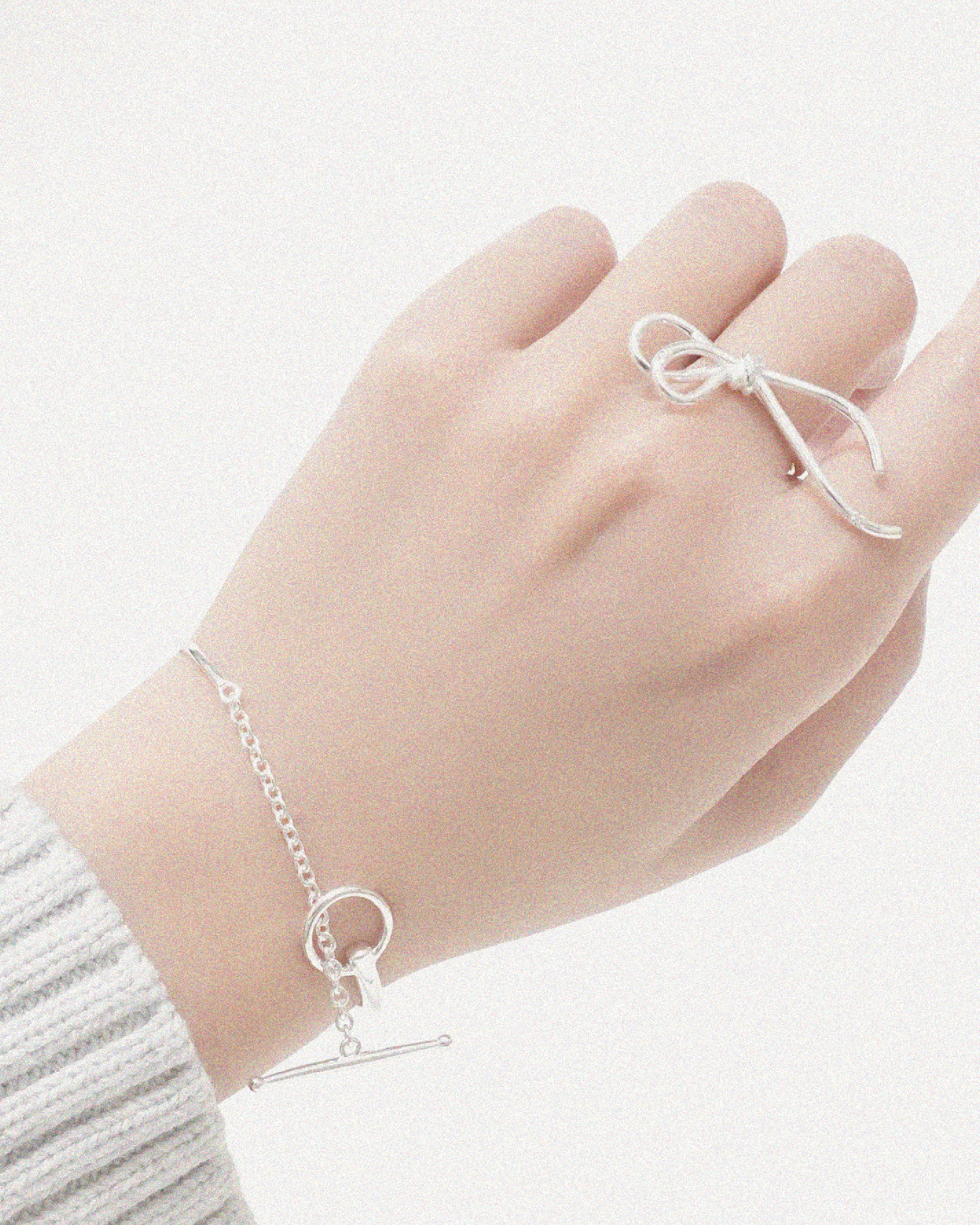 Refined Toggle Cuff Bracelet 