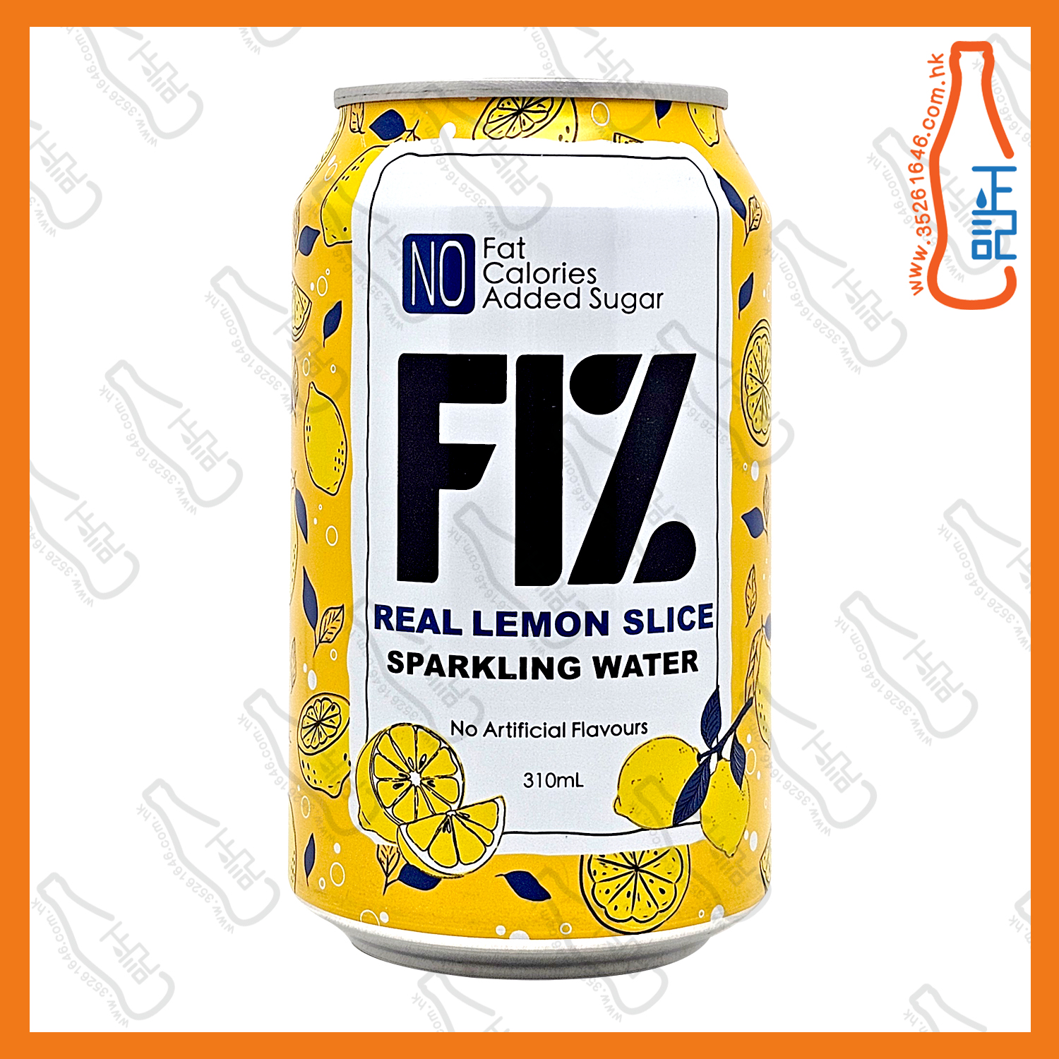 FIZ 原片檸檬氣泡水 330ml x 24罐 /箱