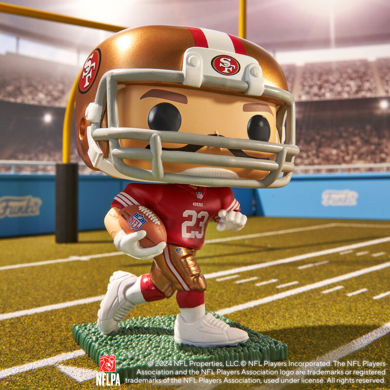 📦訂購 美國代購 Funko POP! NFL Christian McCaffrey (49ers Home Uniform) Figure 舊金山49人 模型