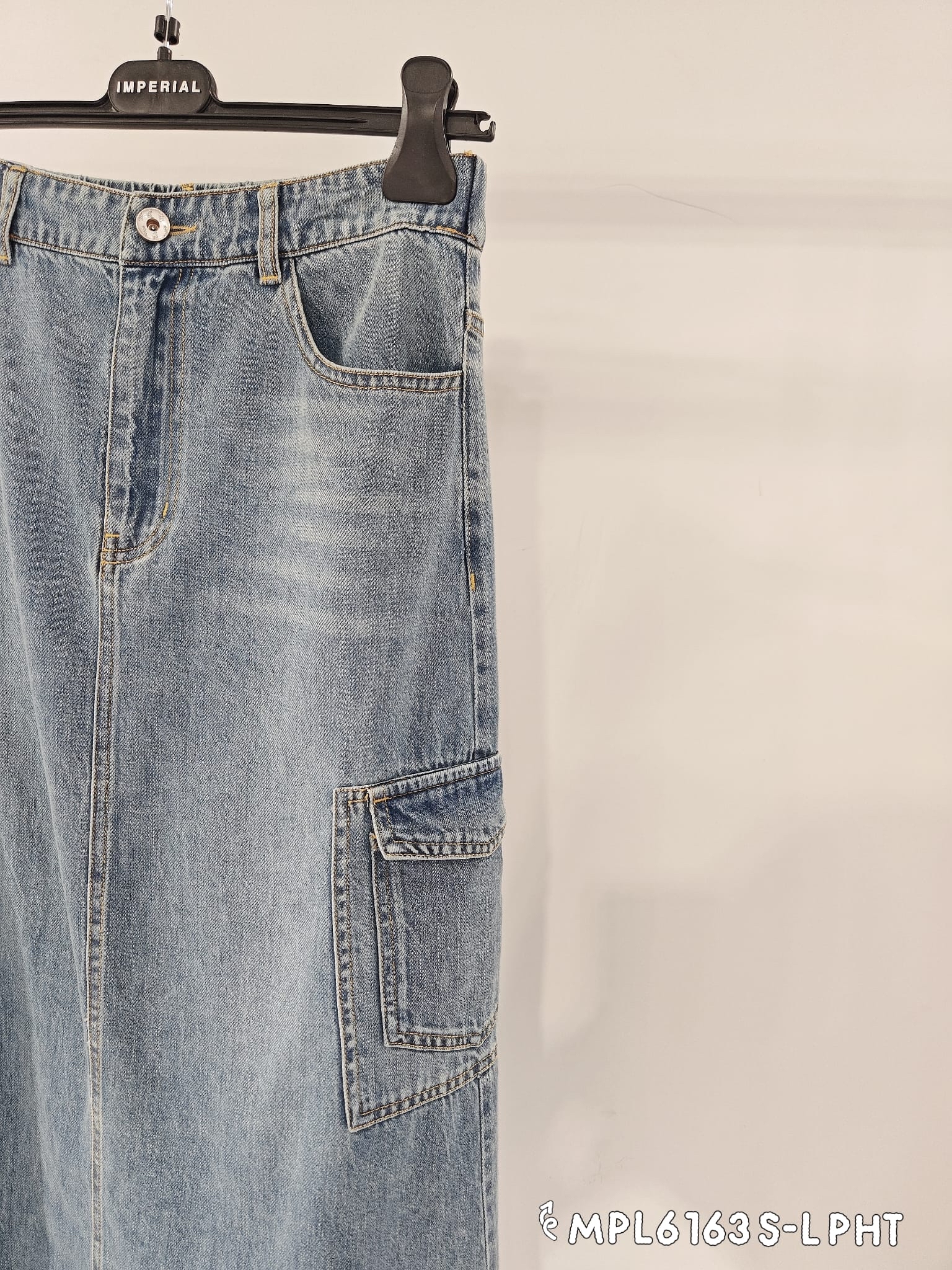 歐洲牛仔拼布裙 M614 MPL6163479