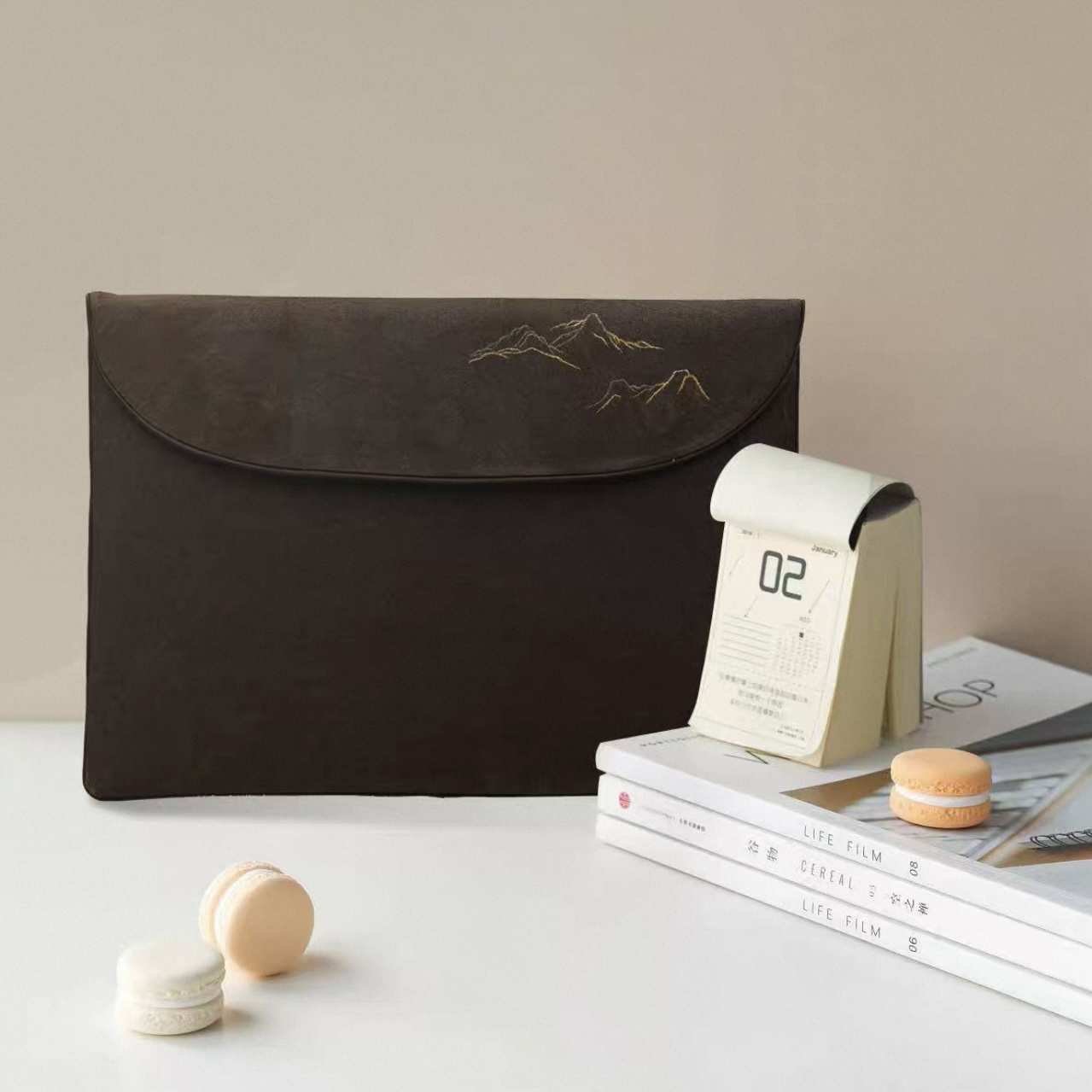 清禾宮 - 刺繡電腦包(15”)