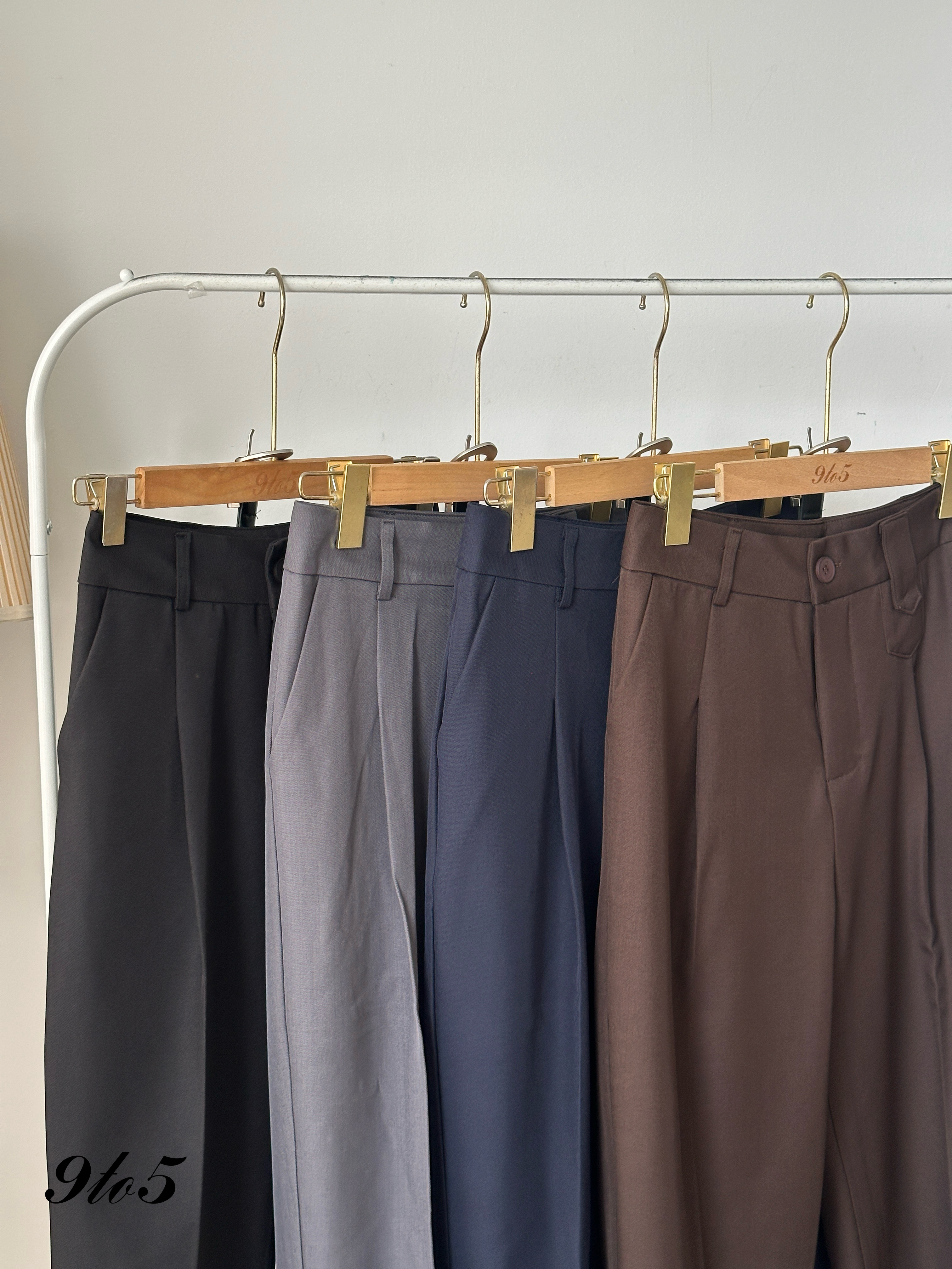 S1800 Long Straight Pants - 4 Colors 