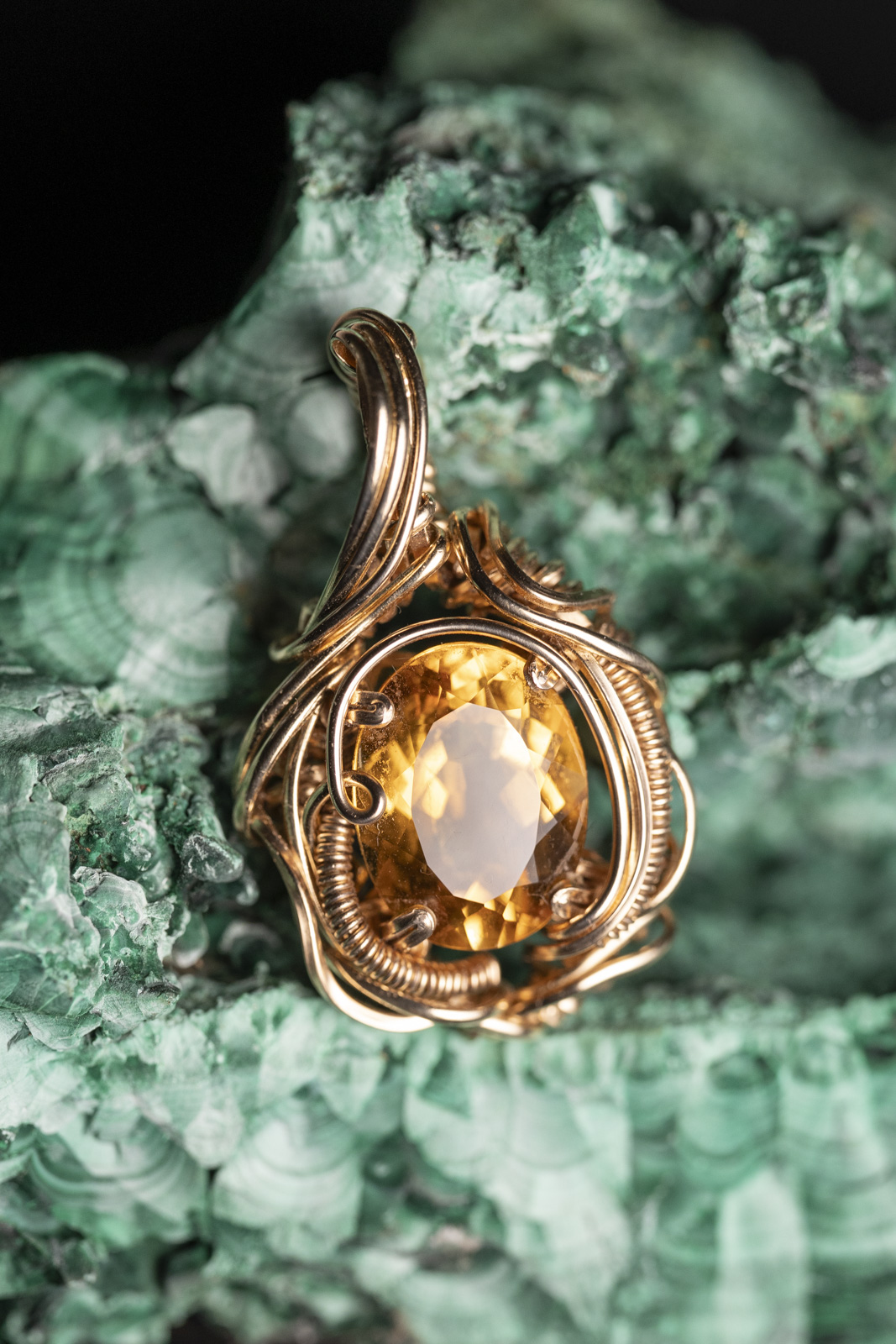 WAS 黃水晶頸鏈 - Citrine Pendant