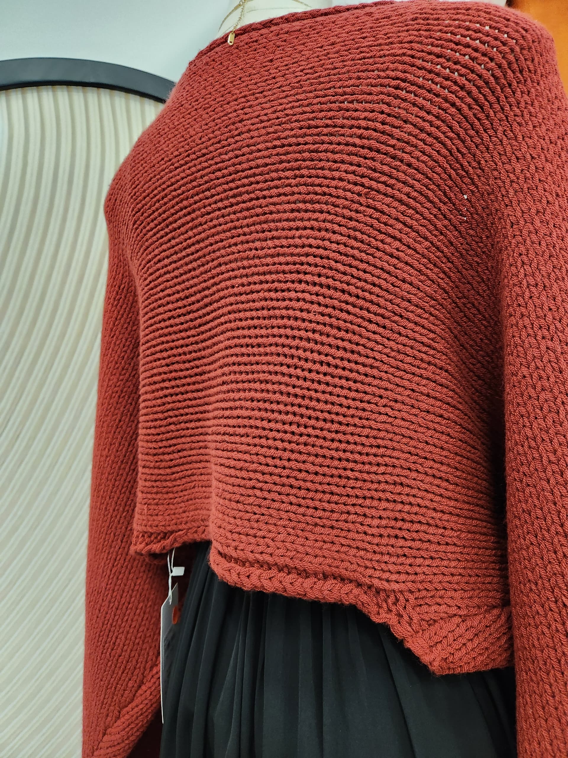 针织宽松外套 Knitted Cardigan