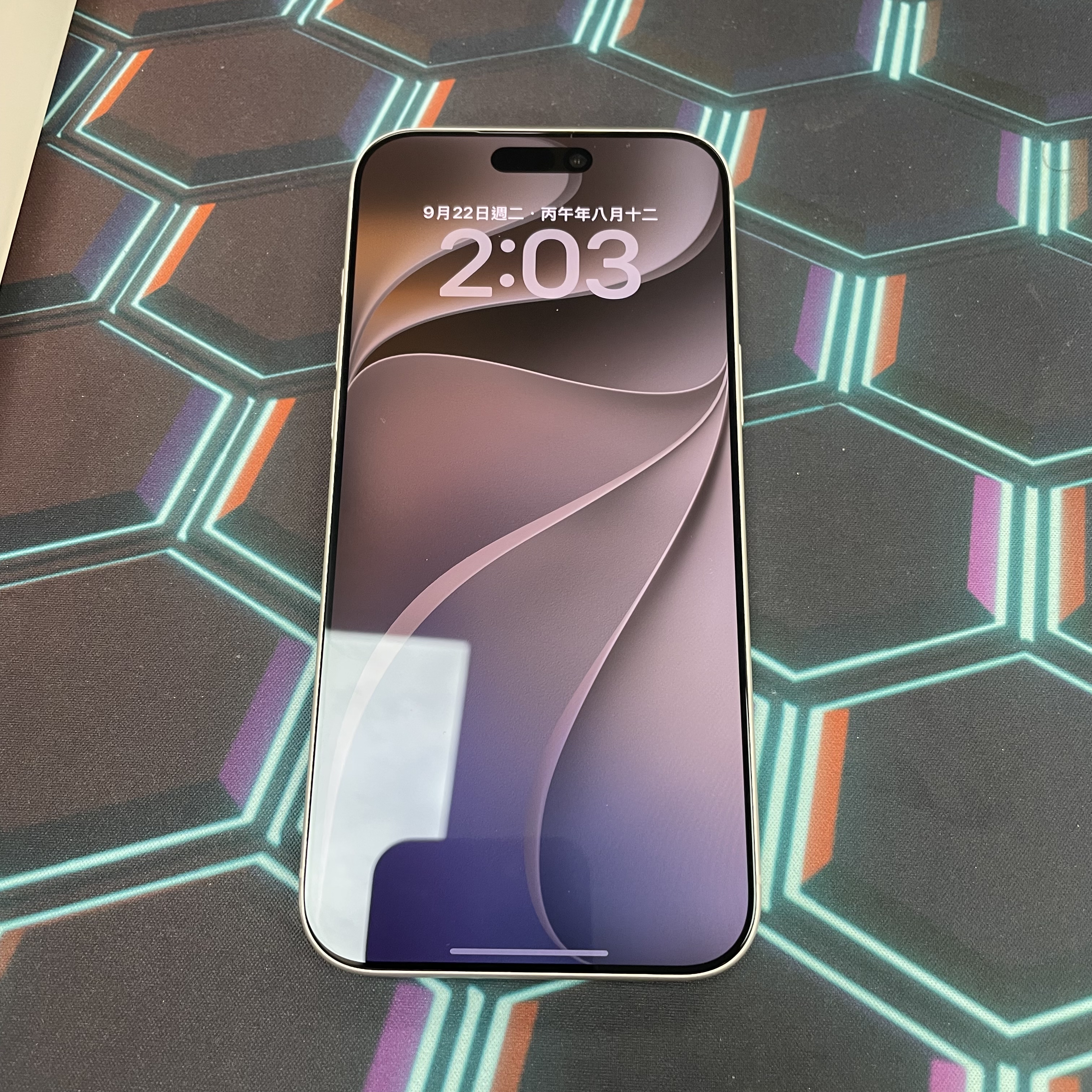 *7966 17 Pro max 完美機 256GB 電94 銀色 sliver