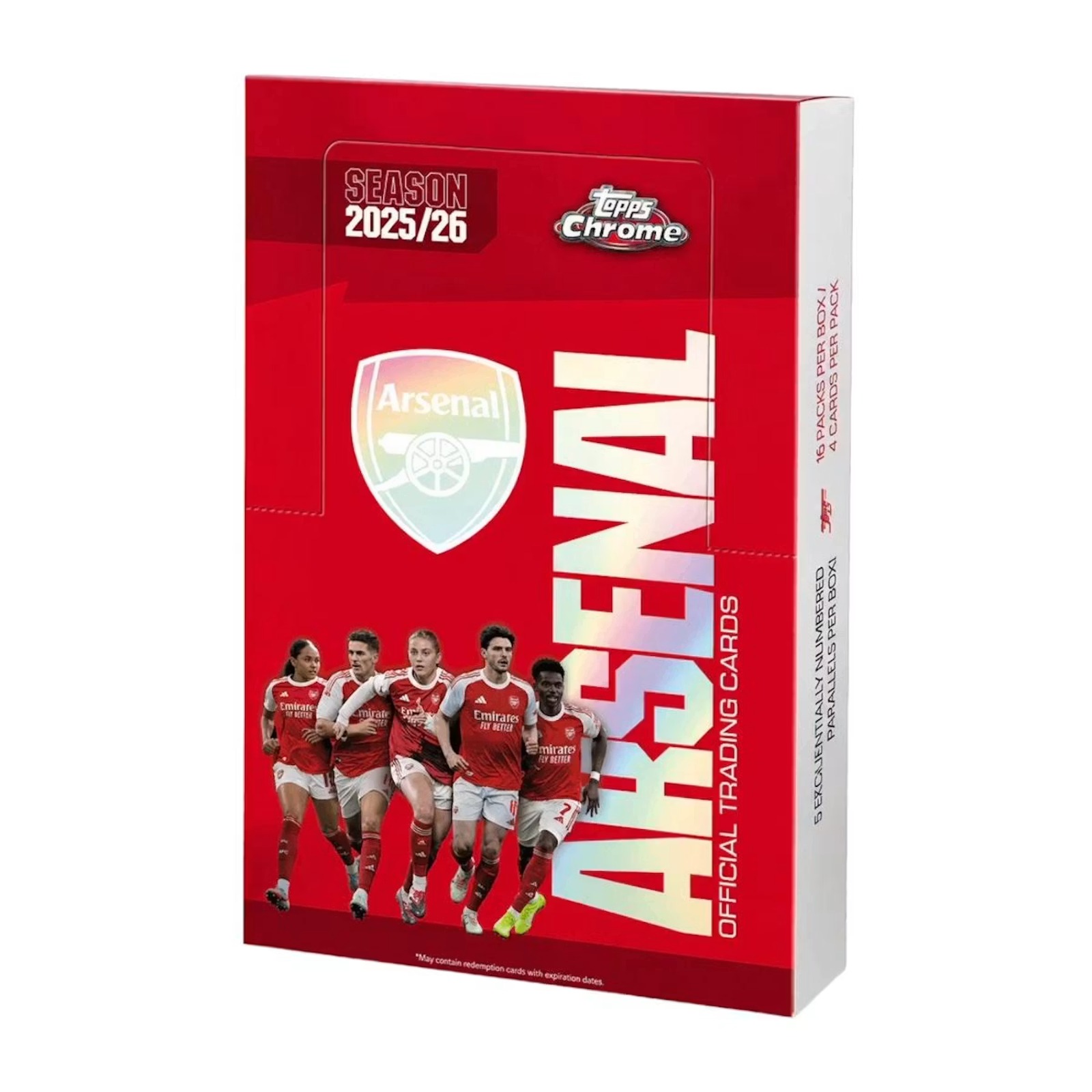 Topps Chrome Arsenal 2025-26 Hobby Box