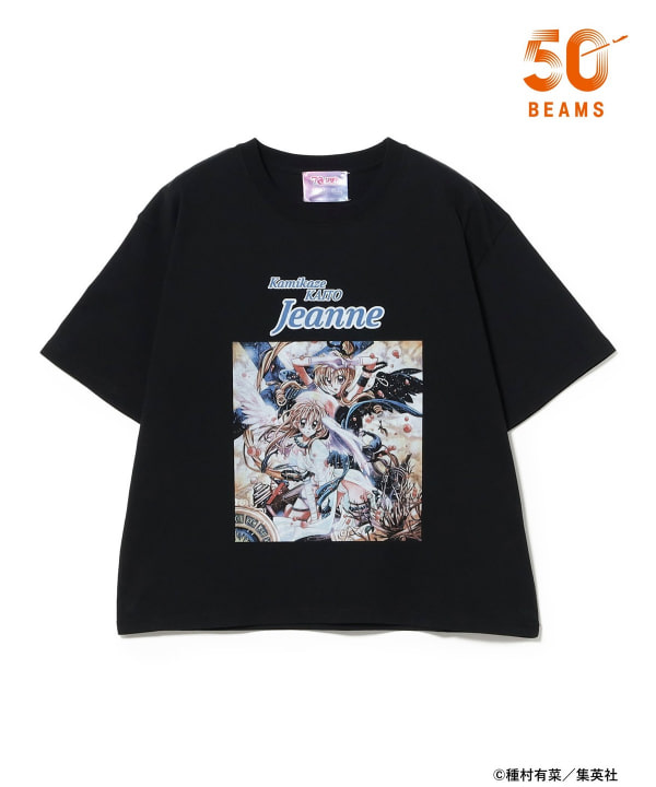 《Pre-Order》神風怪盜貞德 Tee｜Ribbonりぼん 70周年 × BEAMS MANGART × Ray BEAMS (26177-P）