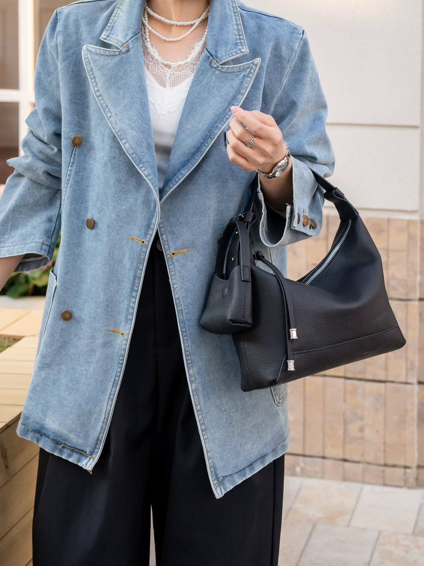 1808# 休闲子母包TOGO头层牛皮🇨🇳