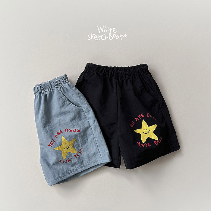 🇰🇷WhiteSketchBook短褲