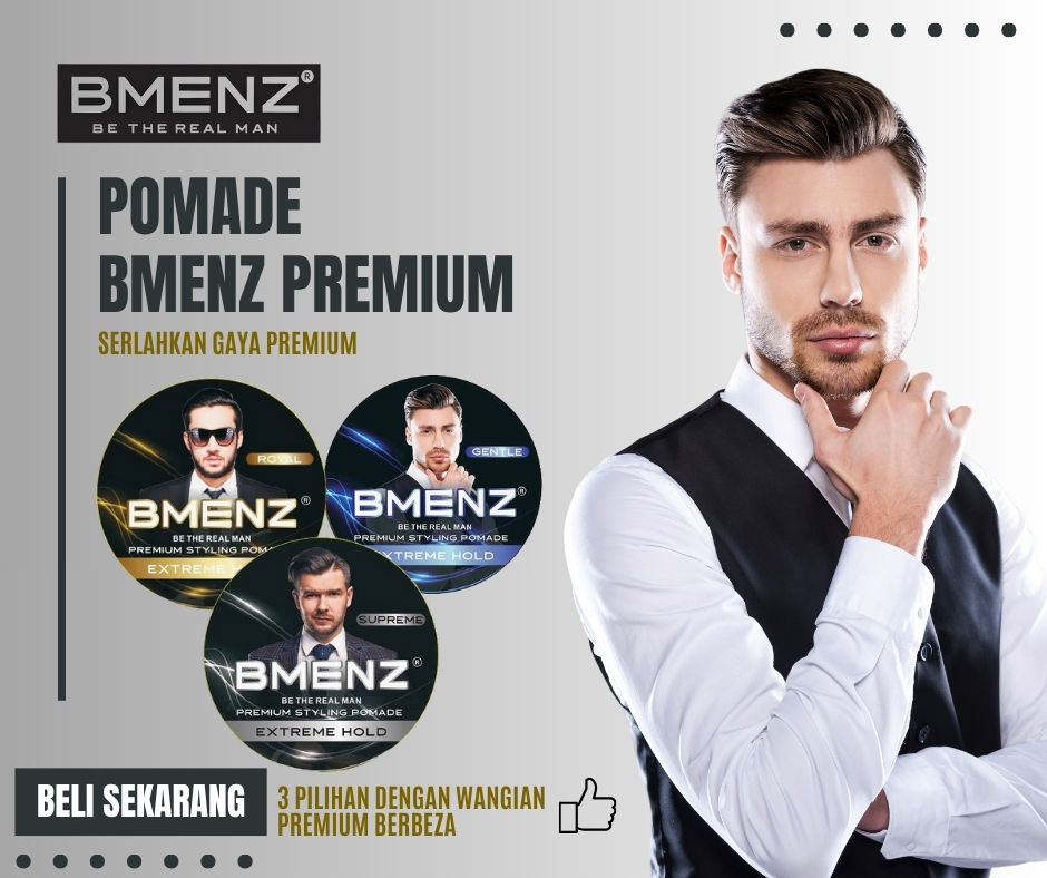 BMENZ PREMIUM Hair Styling Pomade 100g / ROYAL