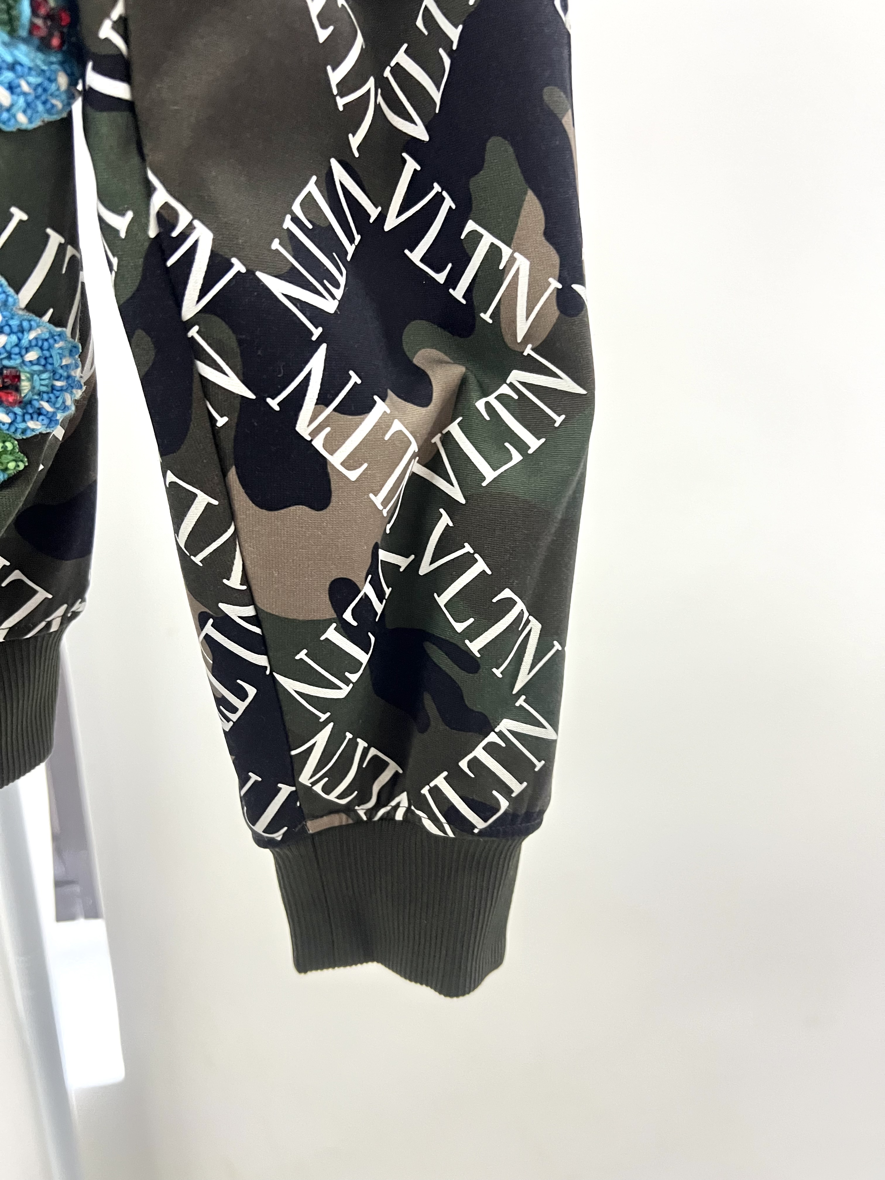 Pre-Owned VALENTINO VItn Camo Bomber Jacket / Product Code: 26051902