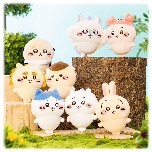 🎀【預訂】 Chiikawa 公仔掛飾 - Kurimanju