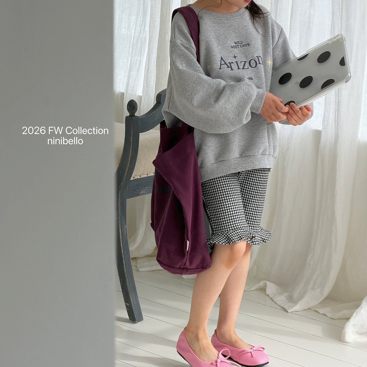 Ninibello | Arizona Sweatshirt(+ Adult)  (親子裝)  
