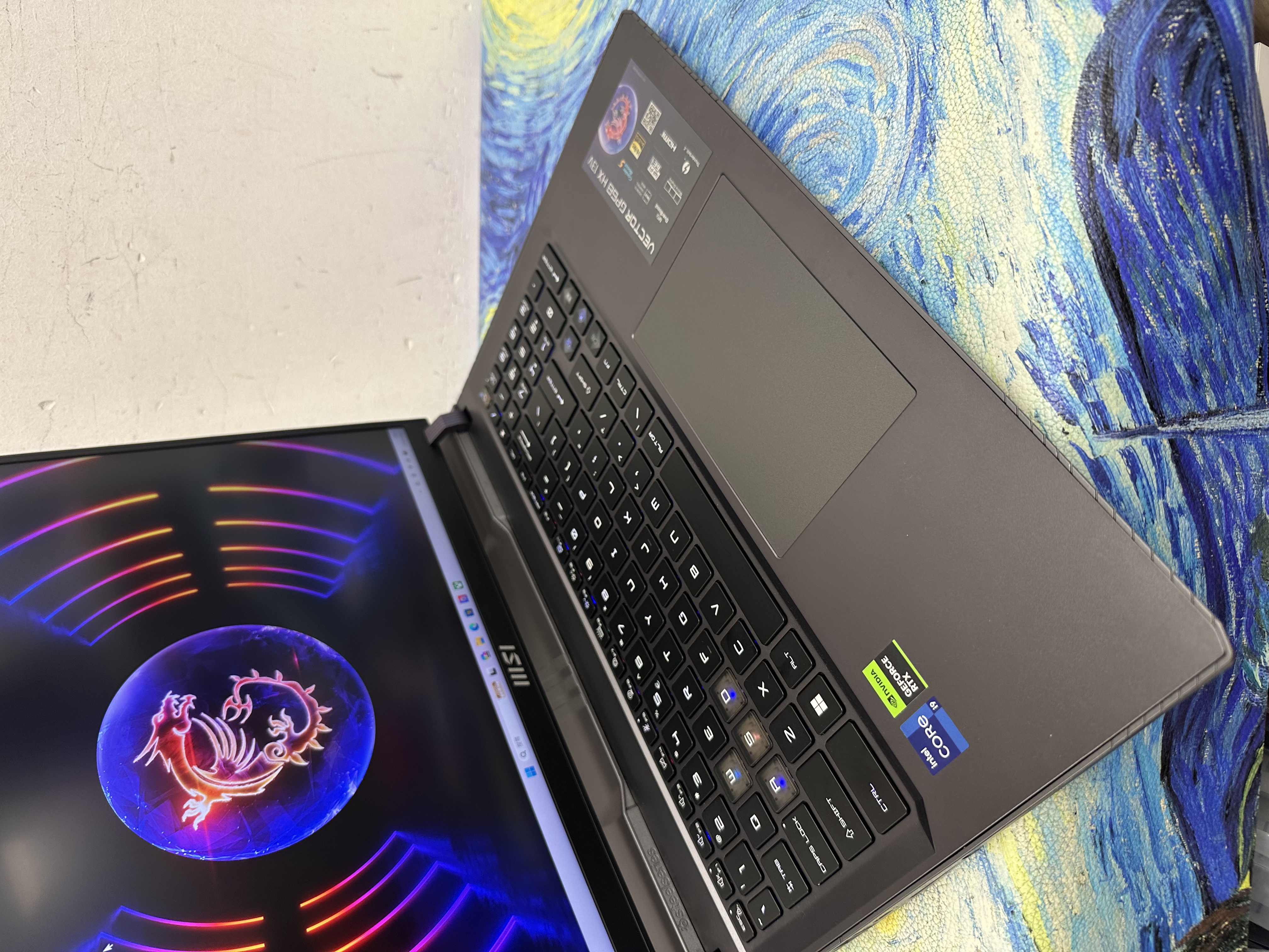 #6203 MSI Vector GP68HX  i9-13950HX /64GB Ram/1TB SSD/16吋 2.5K 240Hz Mon/RTX 4080獨立顯示卡/RGB 彩色Keyboard/ Gaming Laptop / Notebook / Laptop / PC Gaming / Movie / Netflix / Youtube / Win11