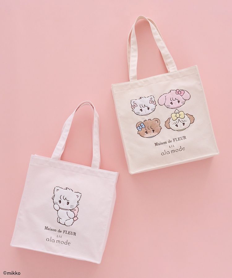 🎀【預訂】Maison de FLEUR x Lil ala mode Tote Bag Mousse