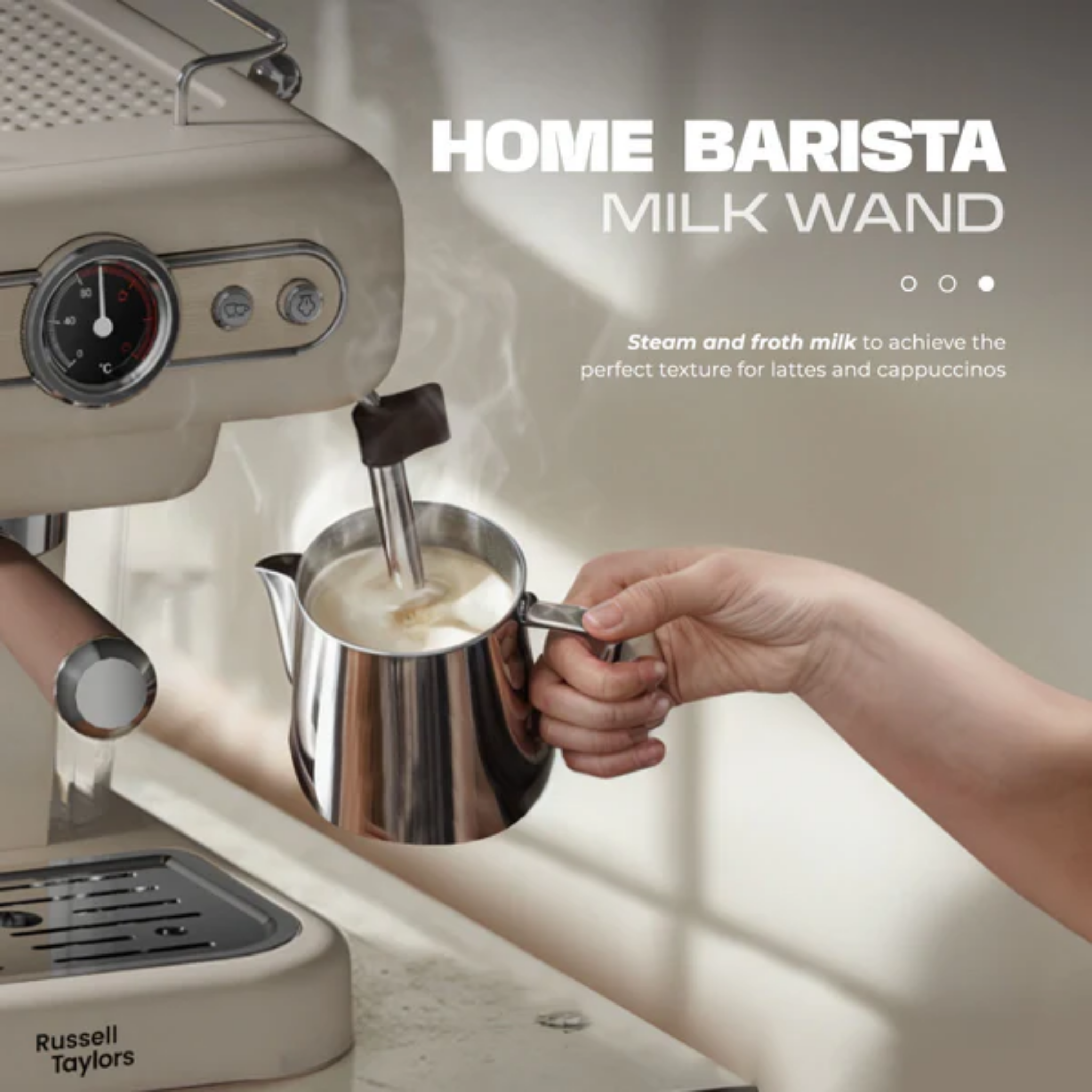 Russell Taylors 20-Bar Retro Espresso Maker (EM2)