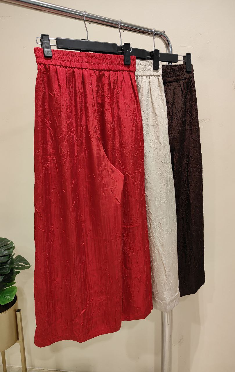 免烫塑胶头长裤 1600