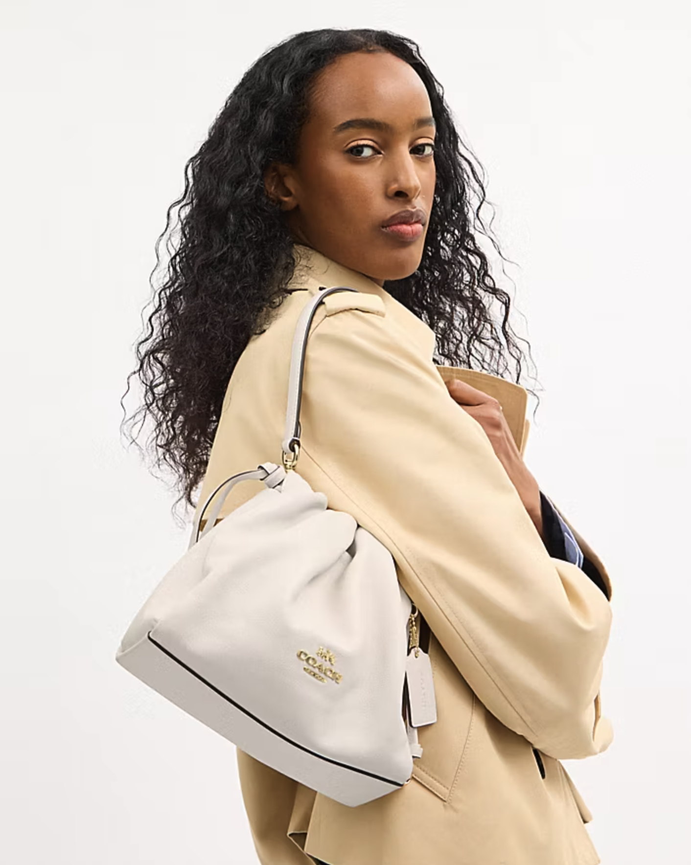 COACH Faye Mini Drawstring Bag