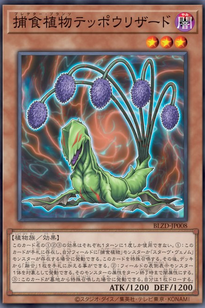 BLZD-JP008 捕食植物噴瓜蜥蜴