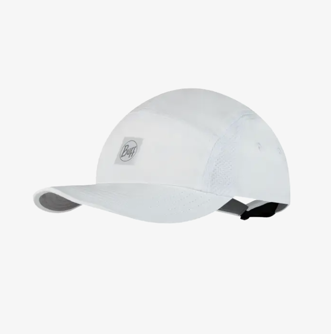 BUFF 5 PANEL GO CAP 運動帽 - Solid White