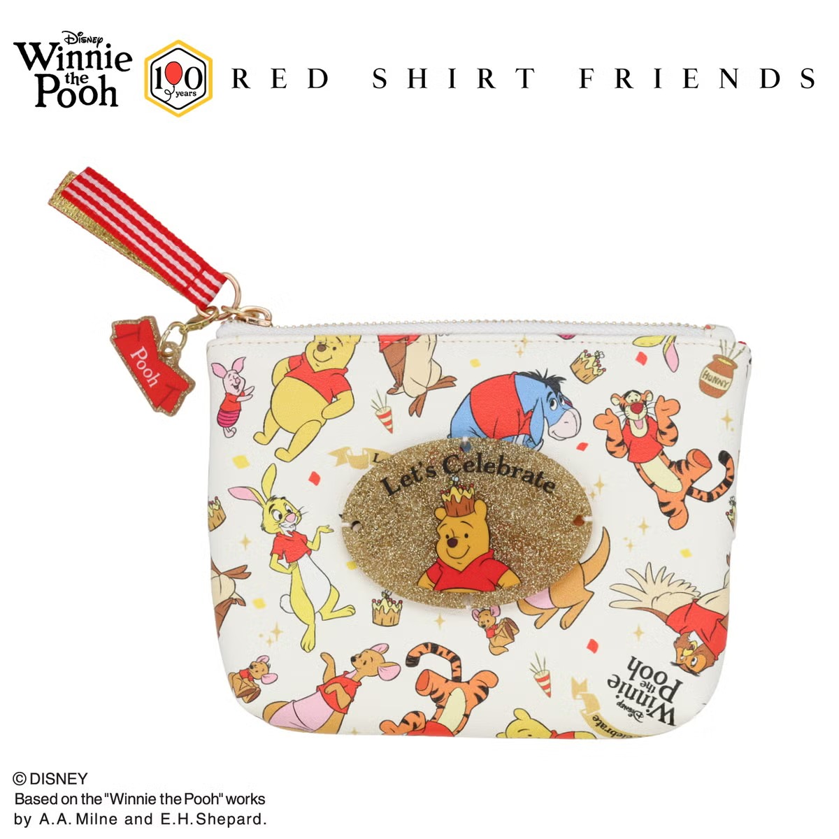 🌸 【預訂】Red Shirt Friends Series-Tissue Pouch