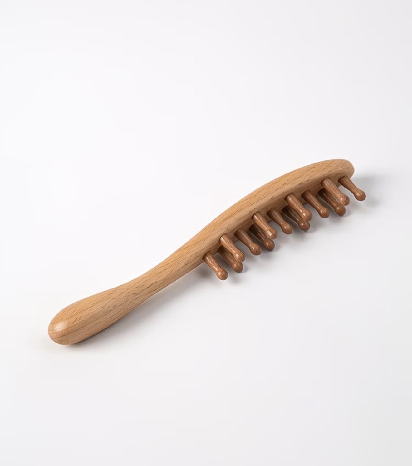 Beech Meridian Massage Comb
