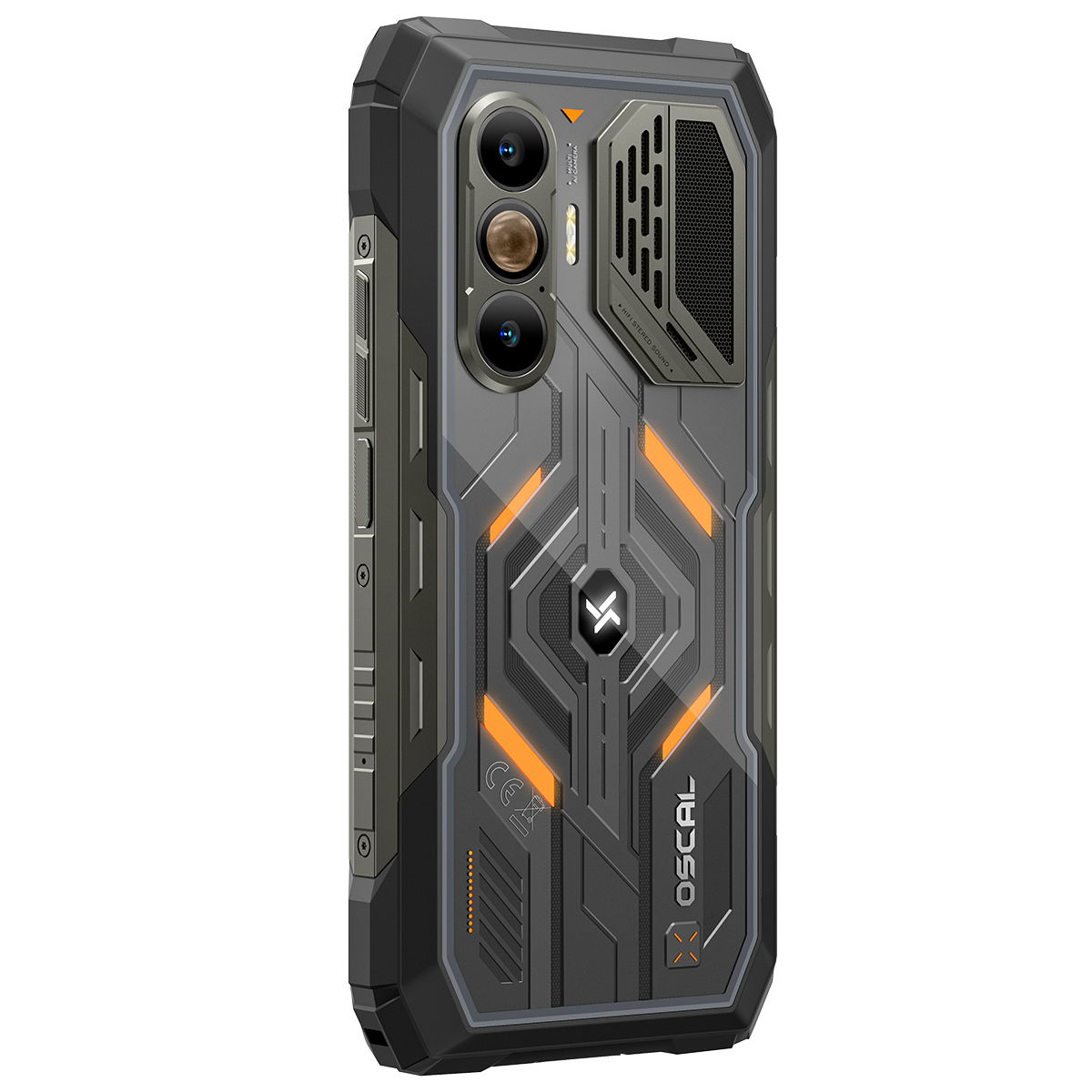 OSCAL PILOT 8 5G | 6.83吋 120Hz AMOLED 10000mAh 夜視 大喇叭 LED燈條 WiFi7 eSIM 三防手機