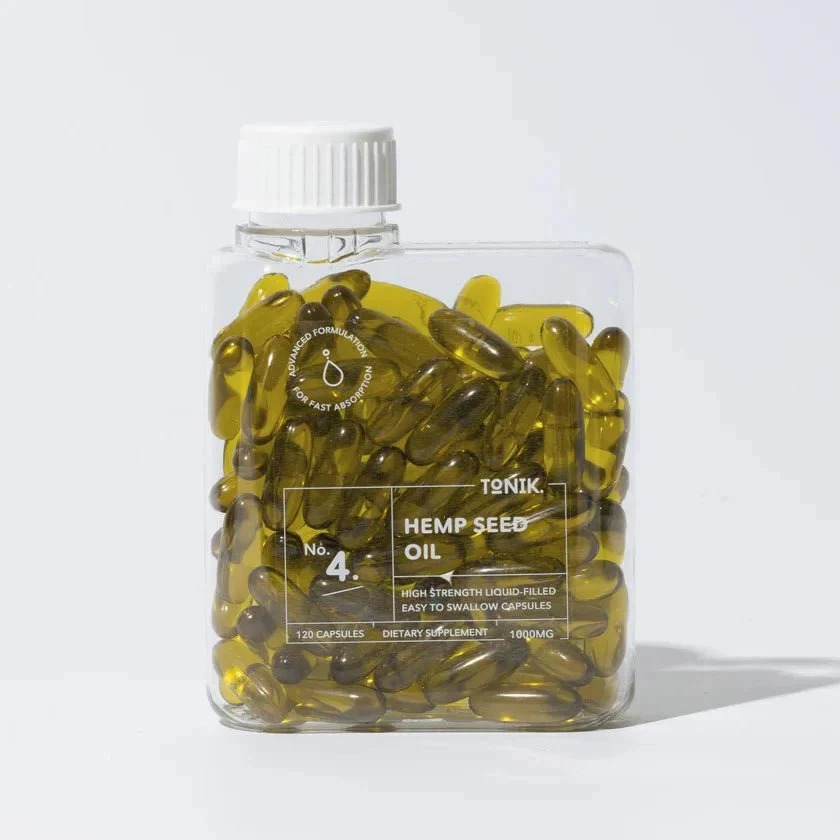 TONIK NO.4 健康大麻籽油膠囊 (120粒) (訂貨4-7天)