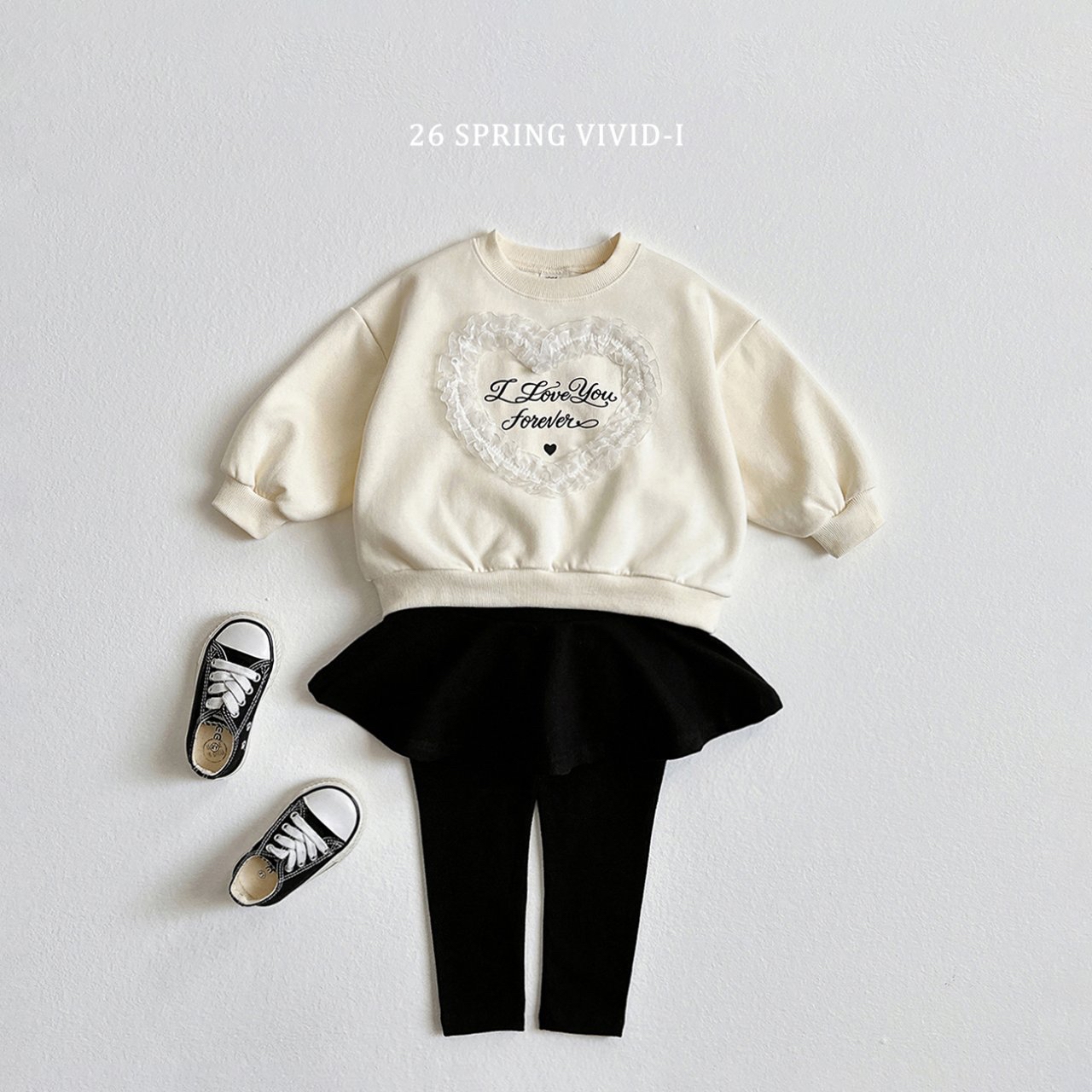 🌸預訂 韓國直送🌸🇰🇷VIVIDI三色純色裙擺打底褲