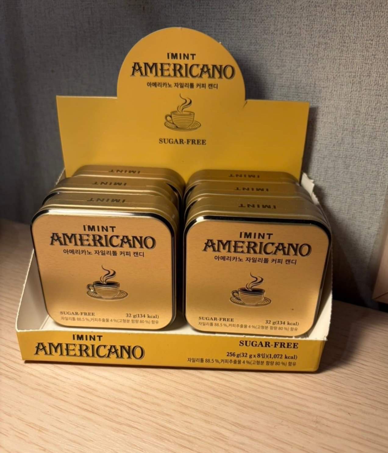 韓國🇰🇷直送  IMINT Americano 美式咖啡風味的無糖木糖醇糖果