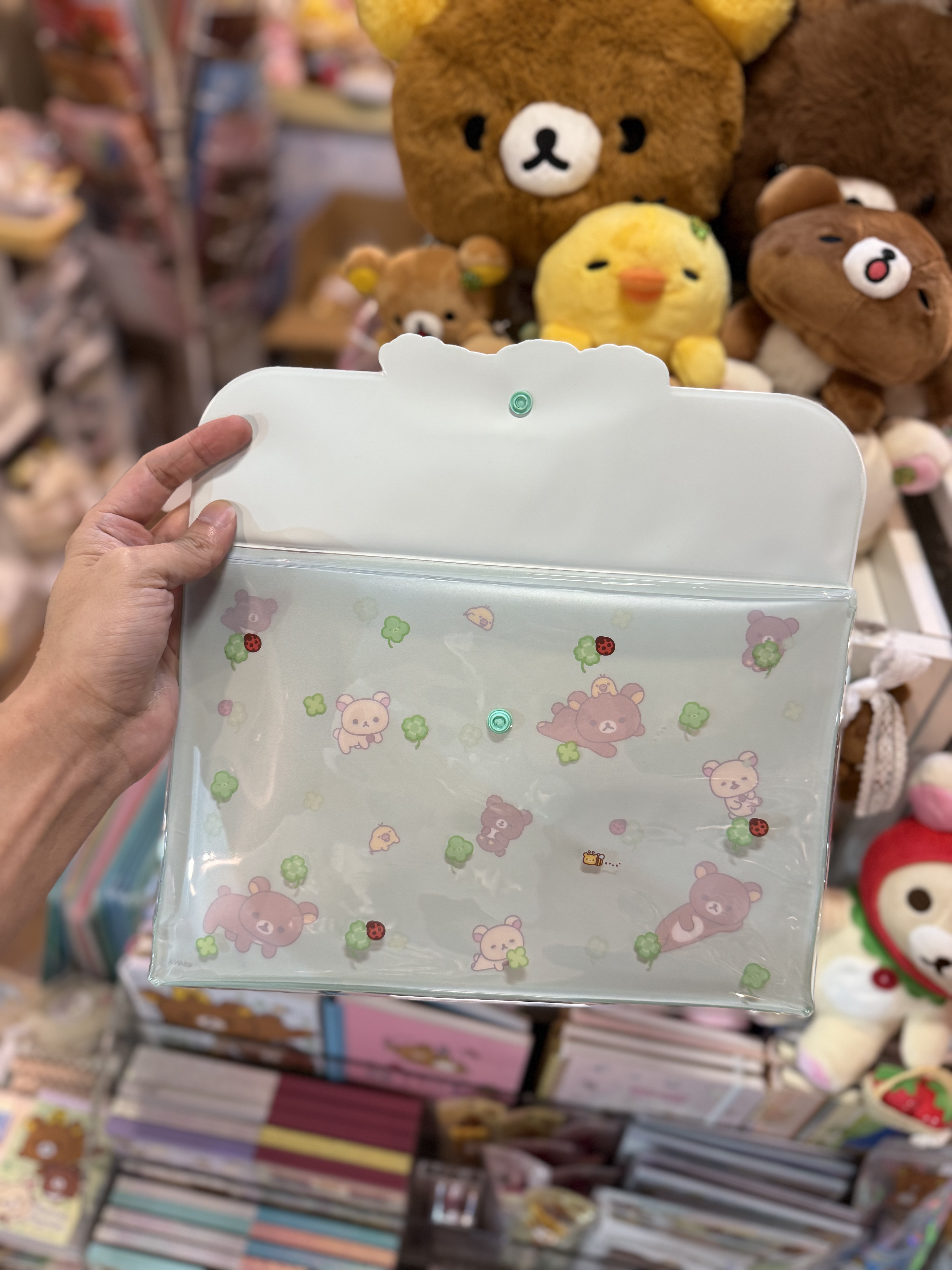 《現貨》全新rilakkuma B6 文件收納袋