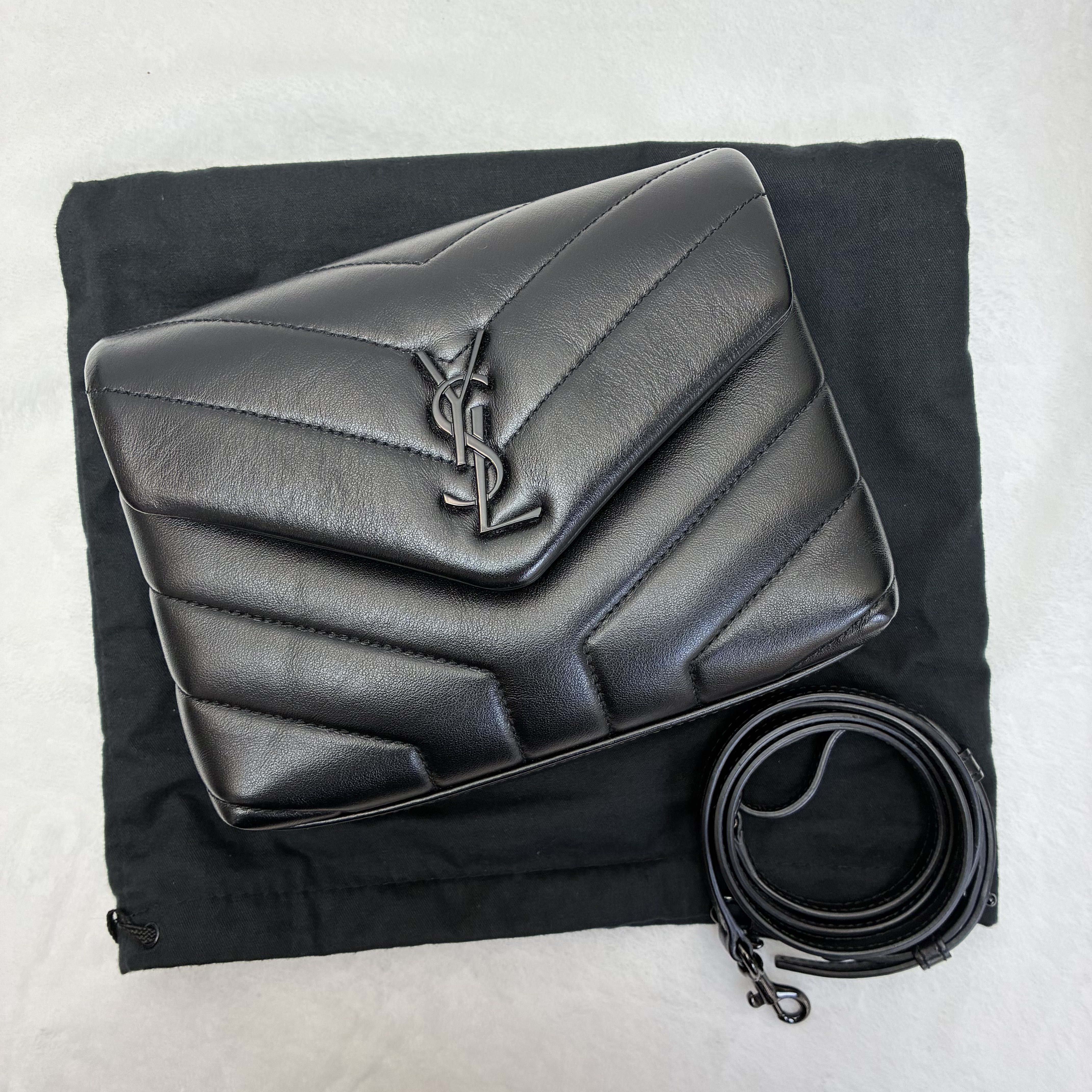 YSL loulou toy leather雲朵包
