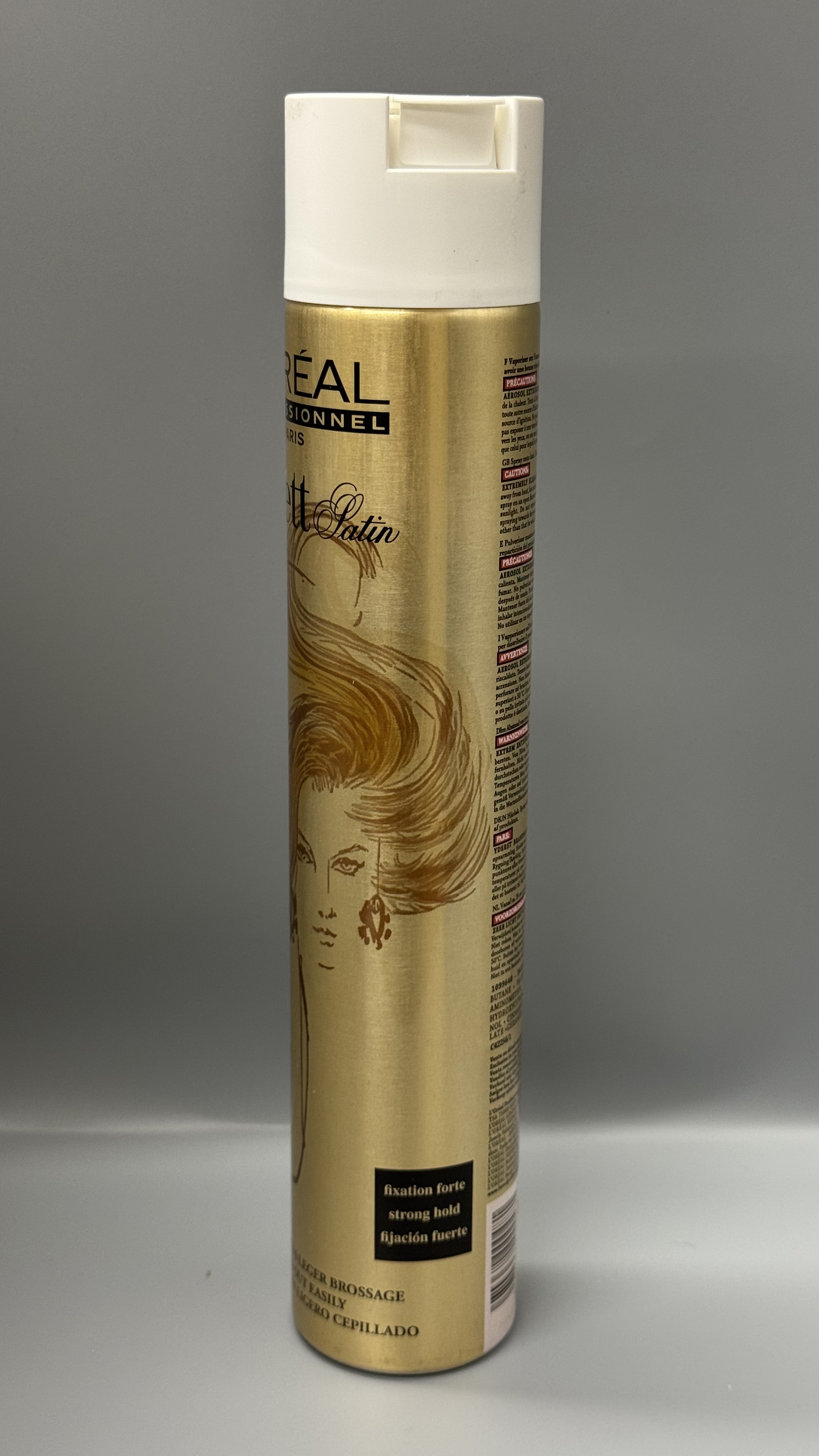 L'oréal Paris Elnett Satin Hairspray 強力定型髮膠 500ml