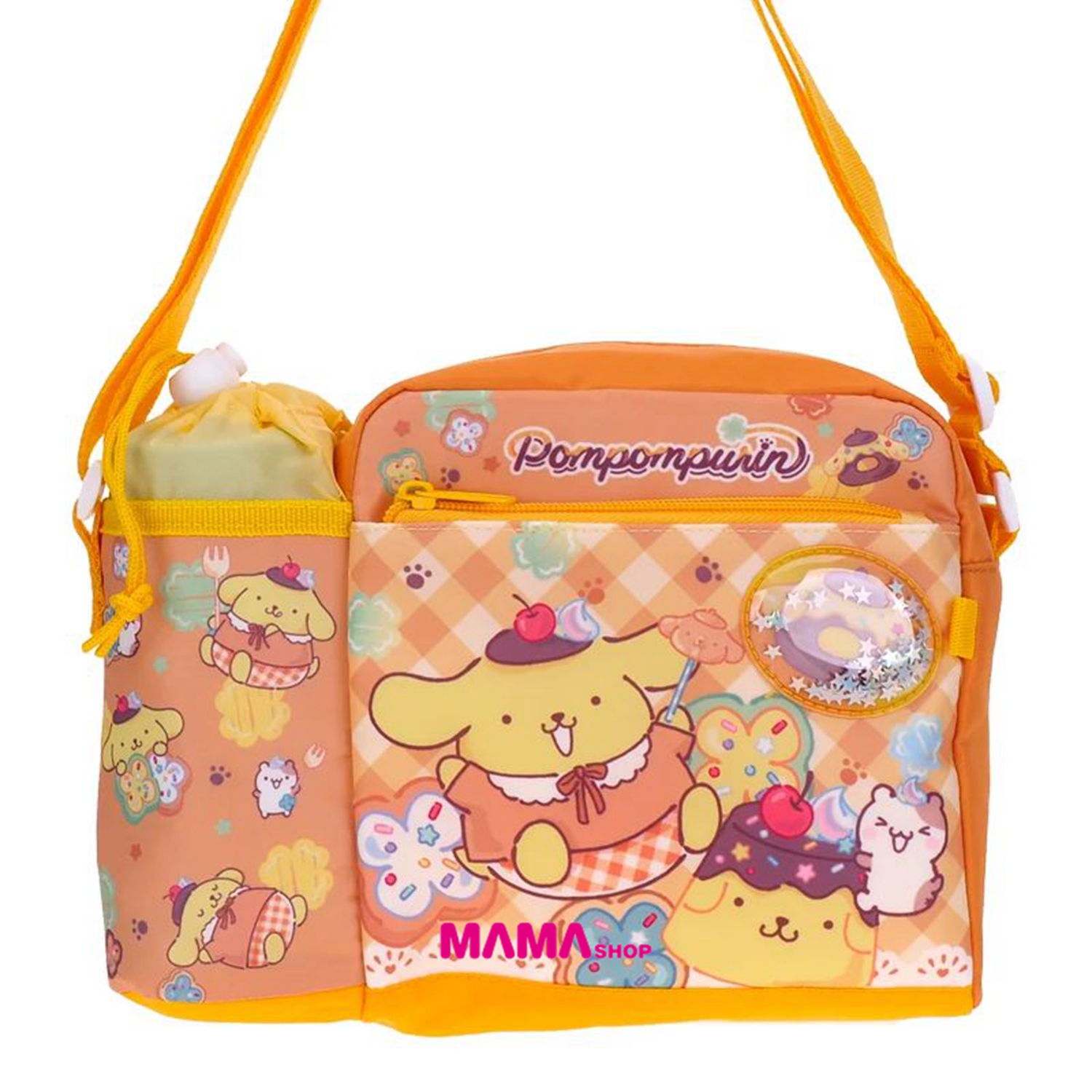 Sanrio 小童斜揹袋連水樽格