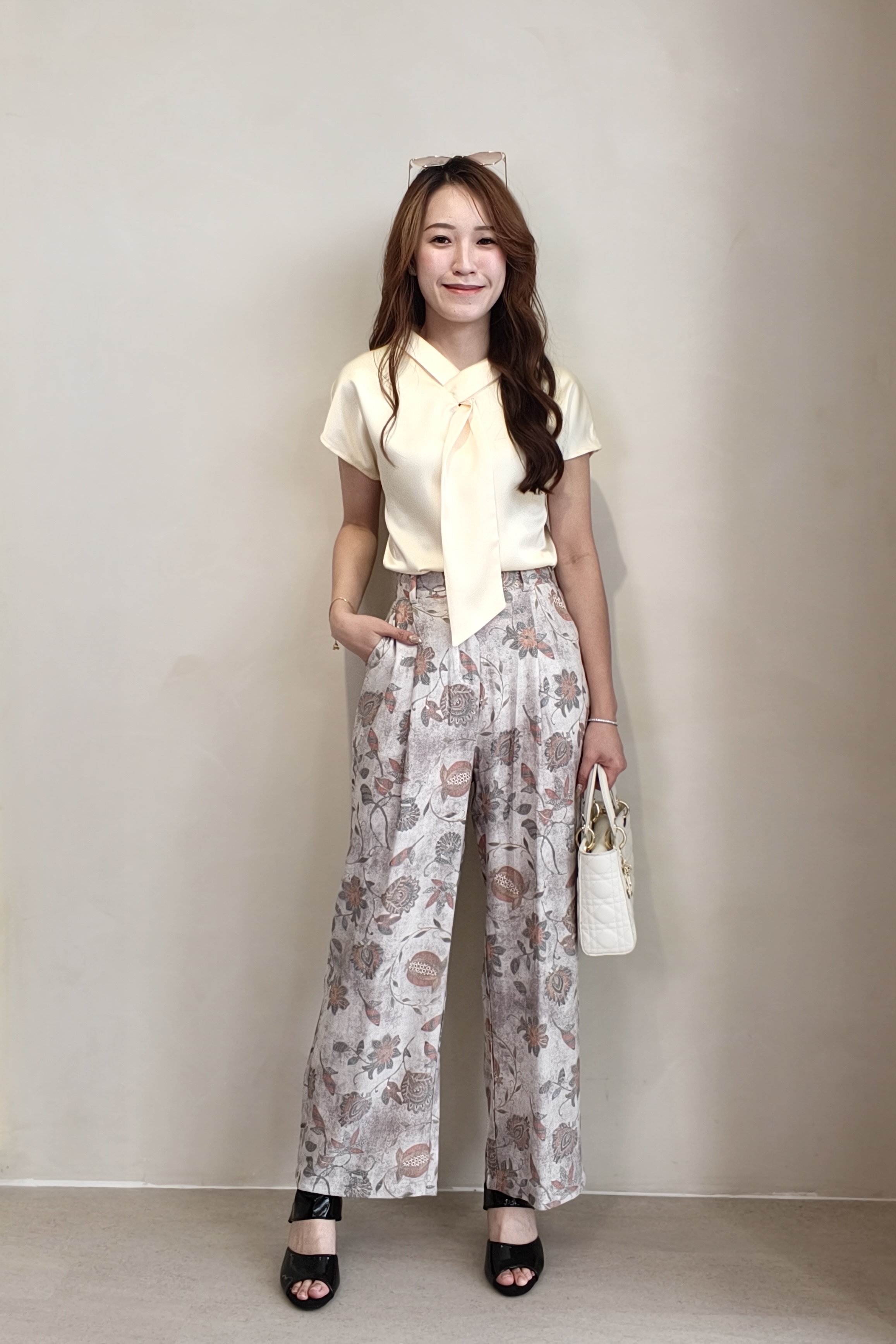 973 Flora Luxe Wide Leg Pants