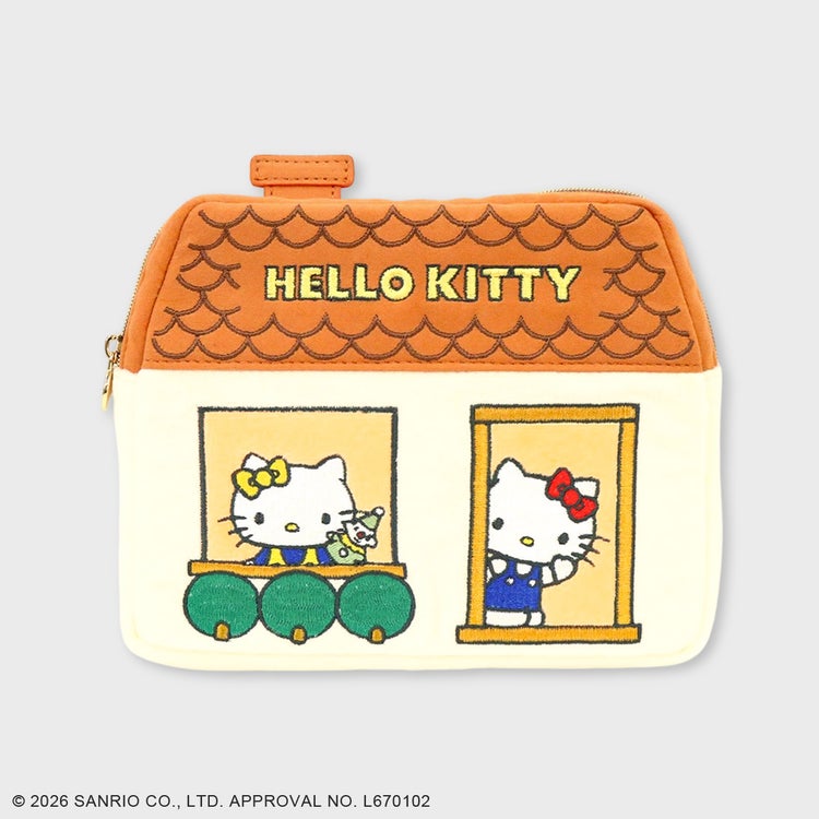 日本預訂📍日本Hello Kitty x Accommode可愛系列 - 化妝袋/收納袋 25/6日本開售