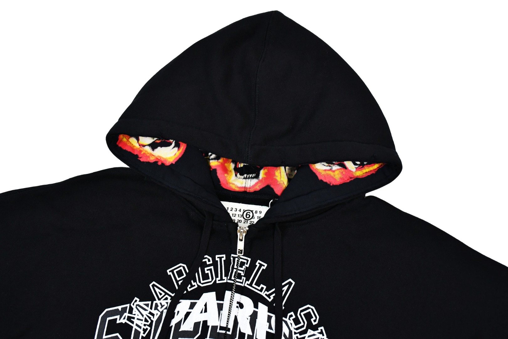 Supreme x MM6 Maison Margiela Zip Up Hooded Sweatshirt