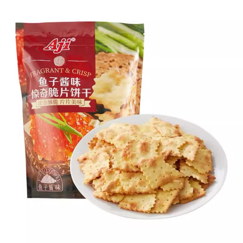 恒发 ‖ AJI 黑松露味惊奇饼200g/鱼子酱味惊奇脆片饼干200g Aji black truffle flavour fabulous cracker /Aji Caviar flavour fabulous cracker