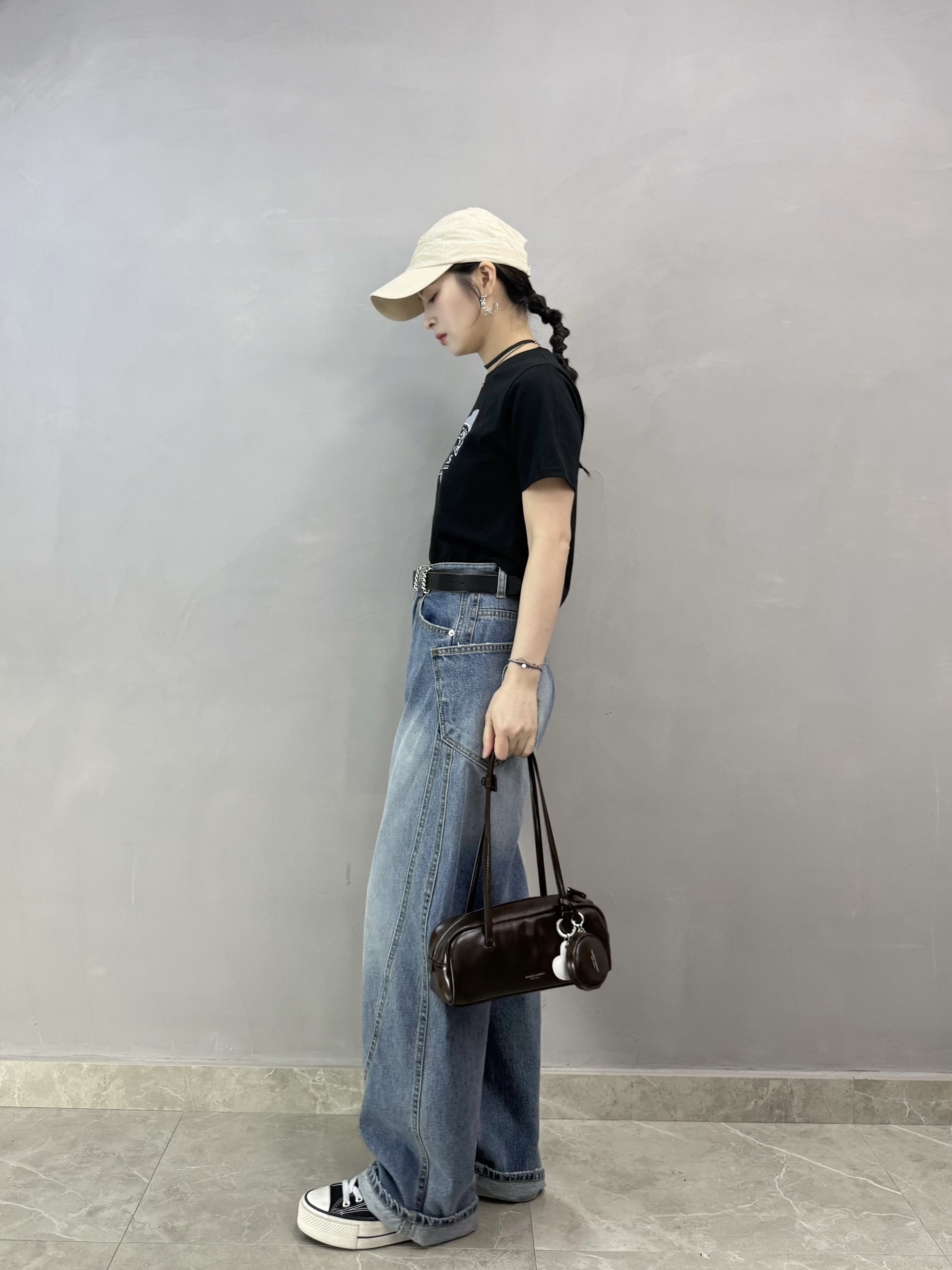 R75 葵扇Print Tee