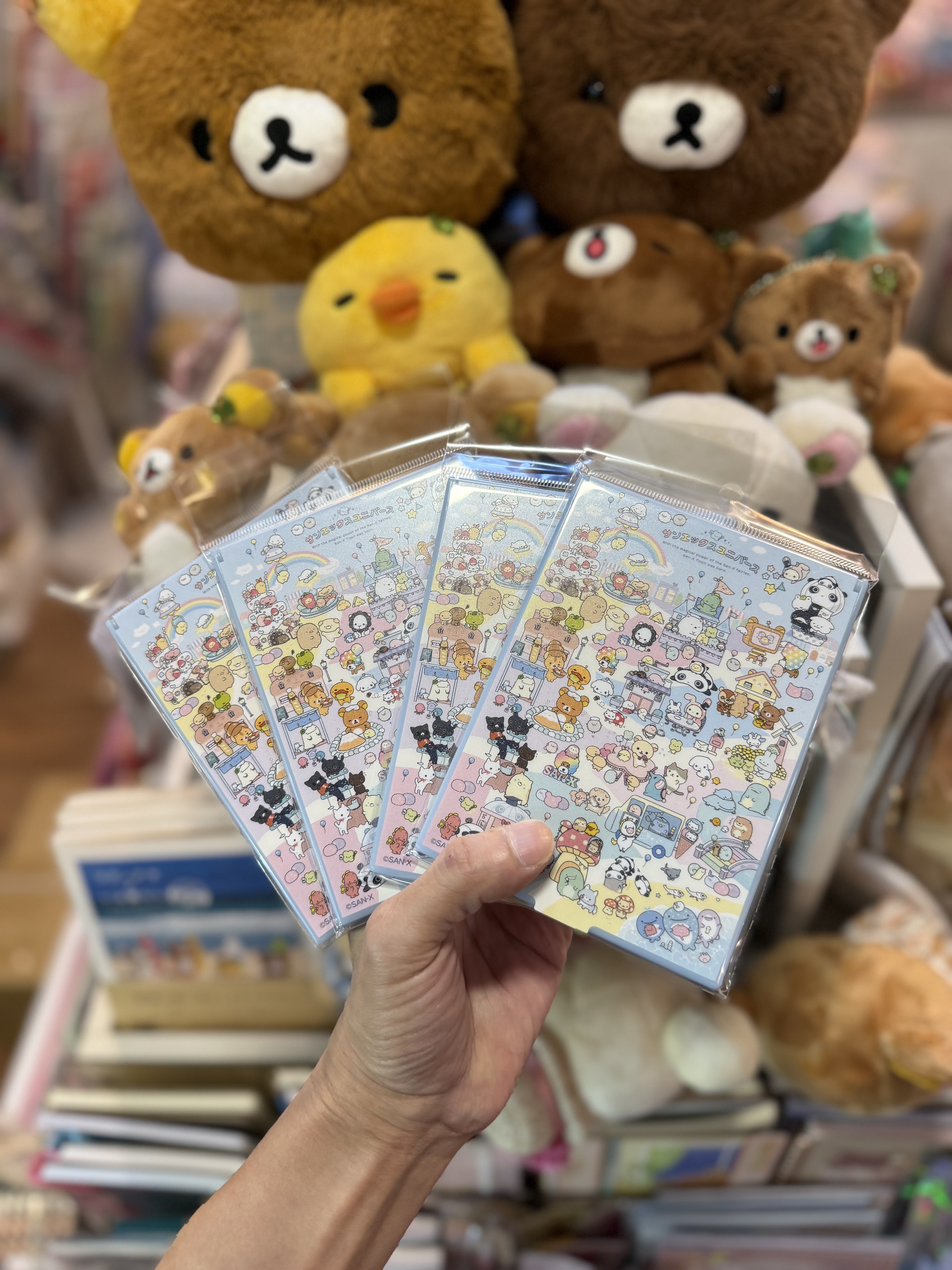 《現貨》全新San-x全員共演系列摺鏡