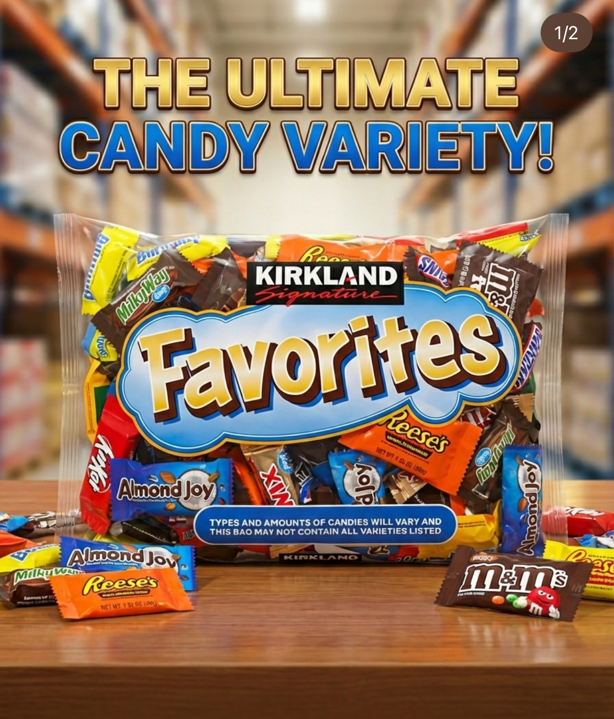 現貨現貨 Kirkland Signature Favorites Candy Variety  精選什錦朱古力